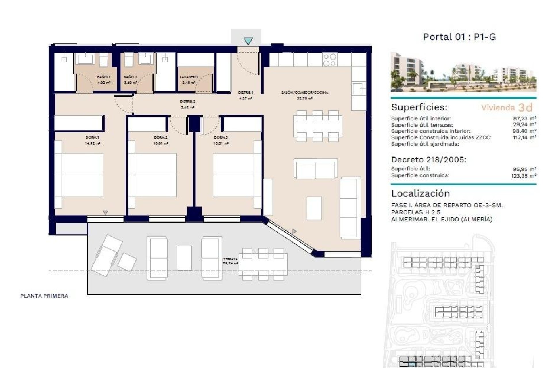 Neuf - Appartement - Almerimar