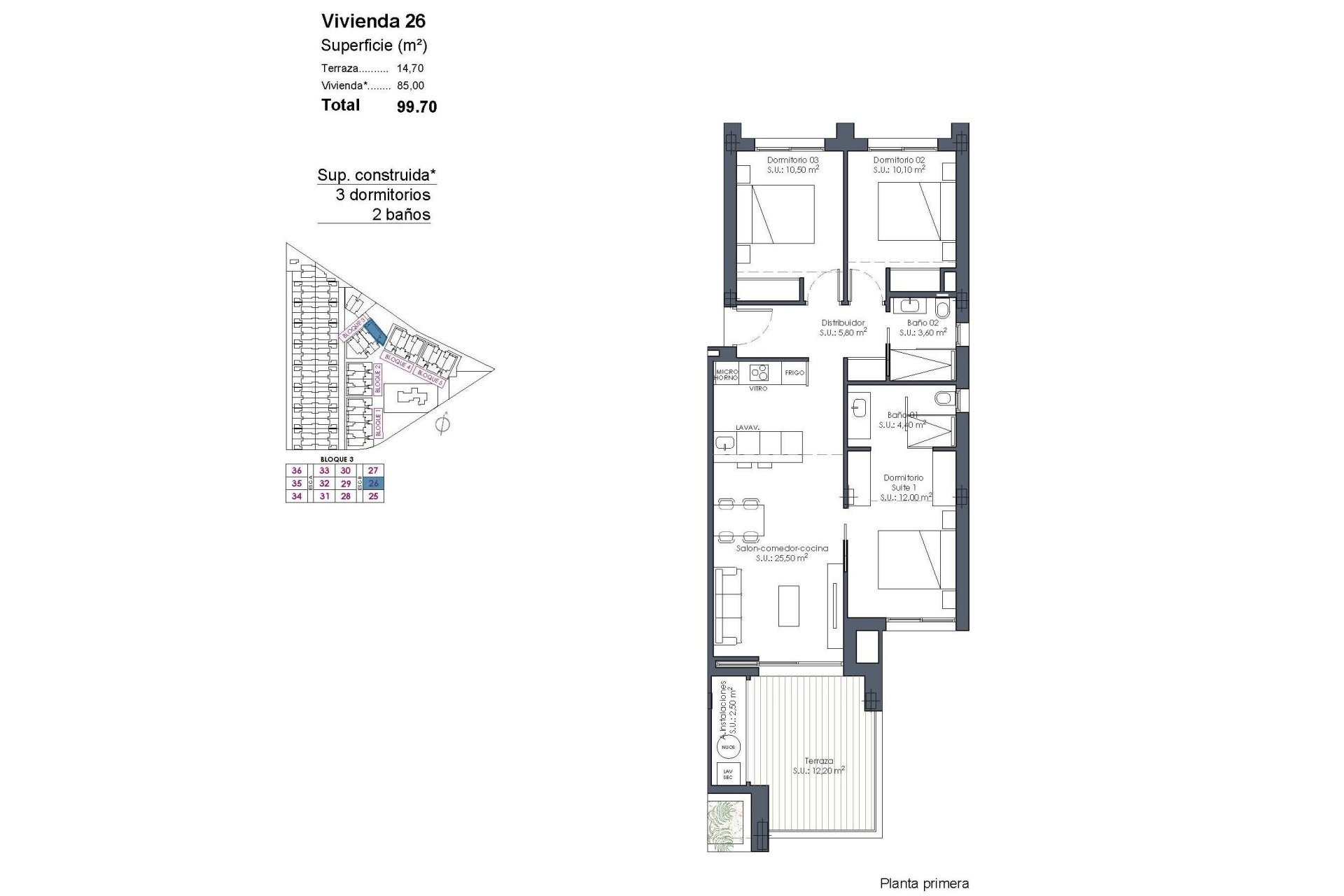 Neuf - Appartement - Los Alcazares