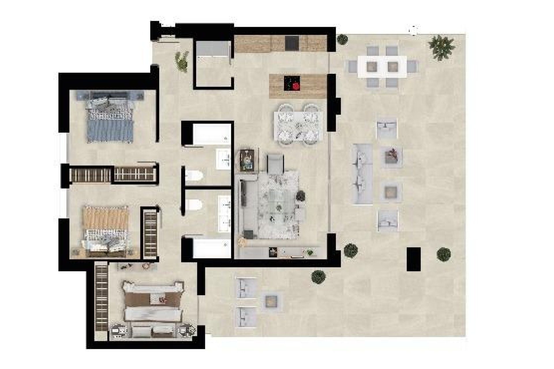 Neuf - Appartement - Mijas