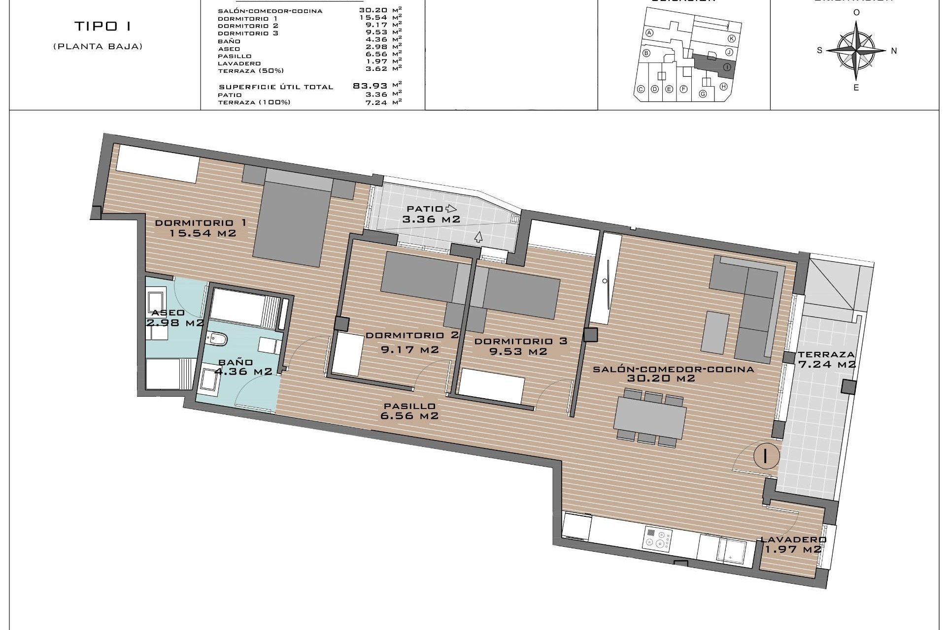 Neuf - Ground floor apartment - Algorfa