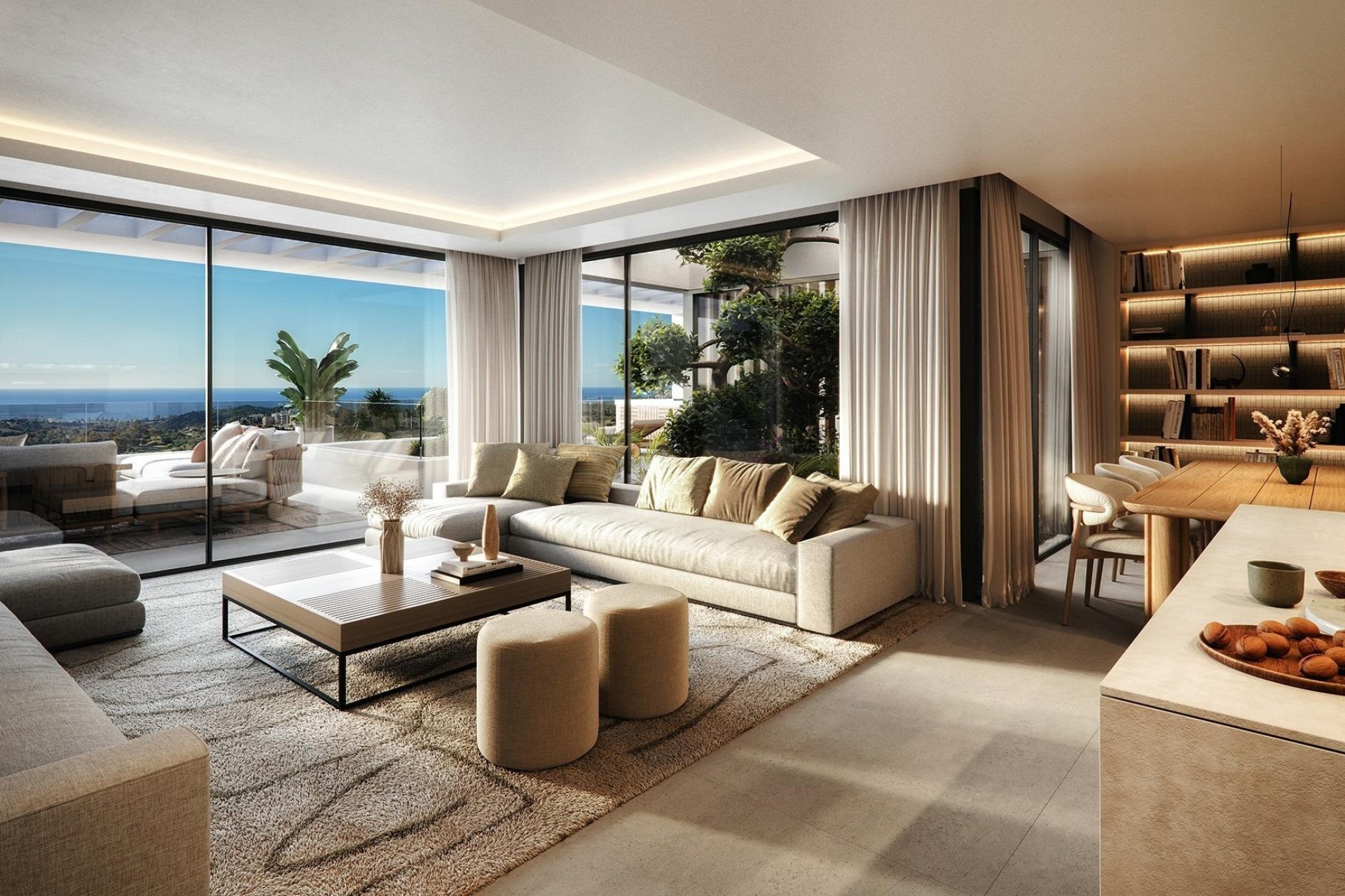 Neuf - Ground floor apartment - Casares