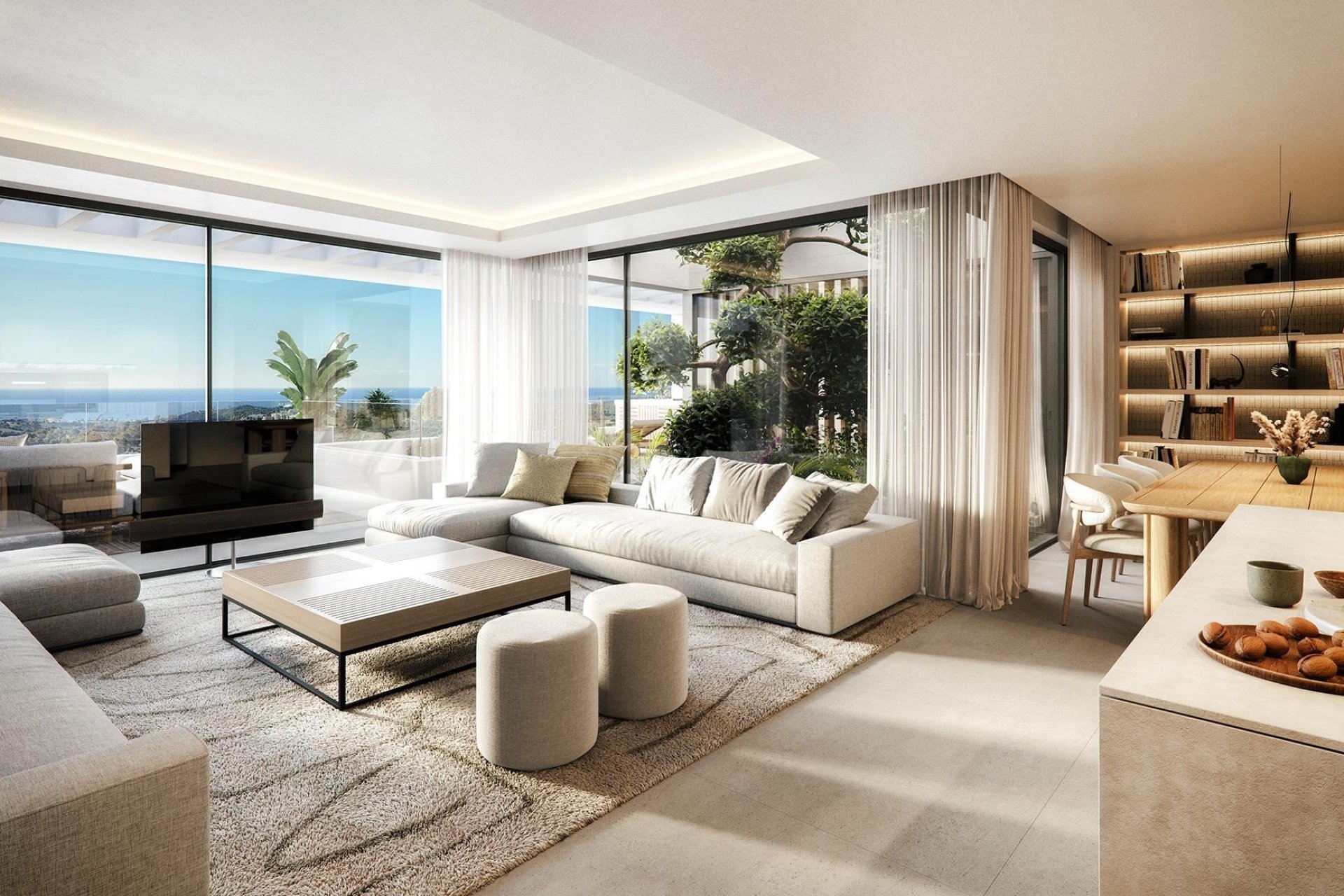 Neuf - Ground floor apartment - Casares