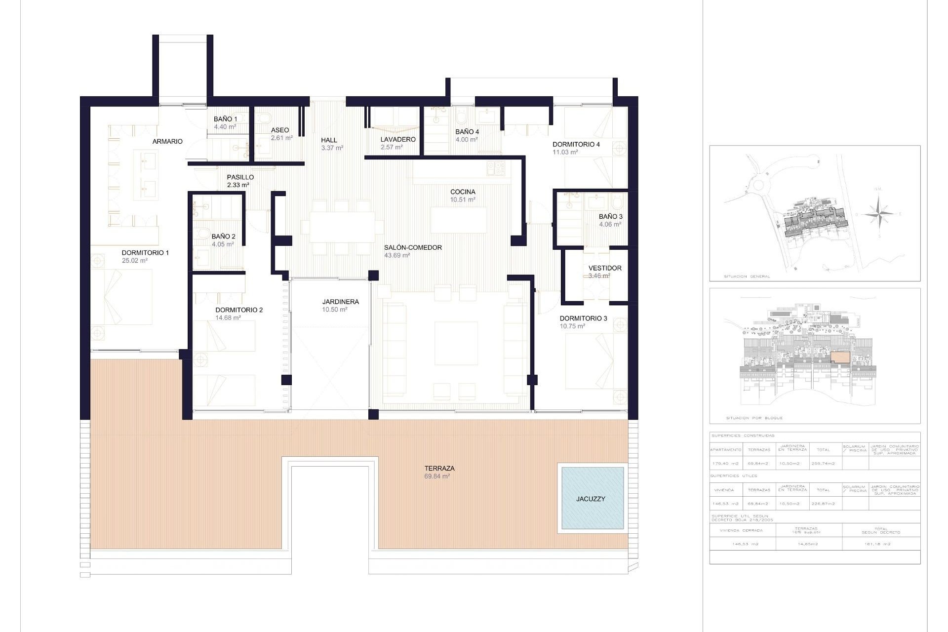 Neuf - Ground floor apartment - Casares