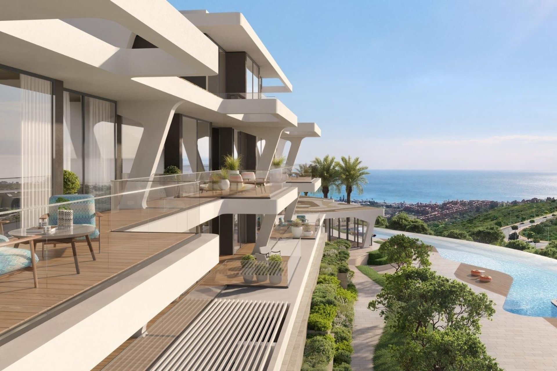 Neuf - Ground floor apartment - Casares