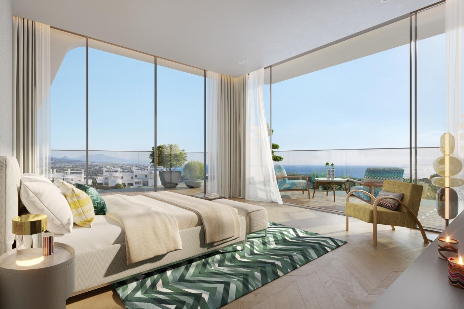 Neuf - Ground floor apartment - Casares