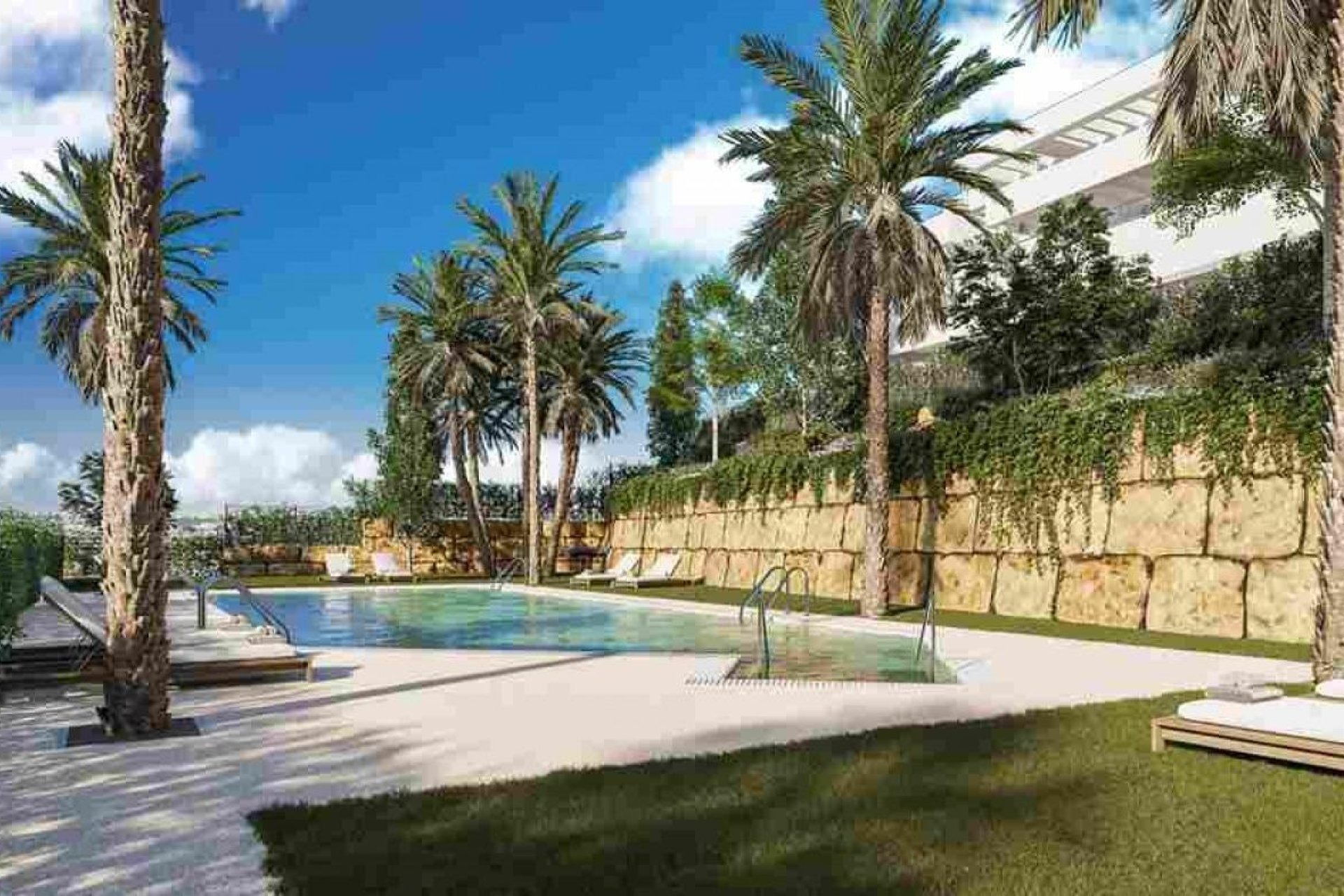 Neuf - Ground floor apartment - Casares