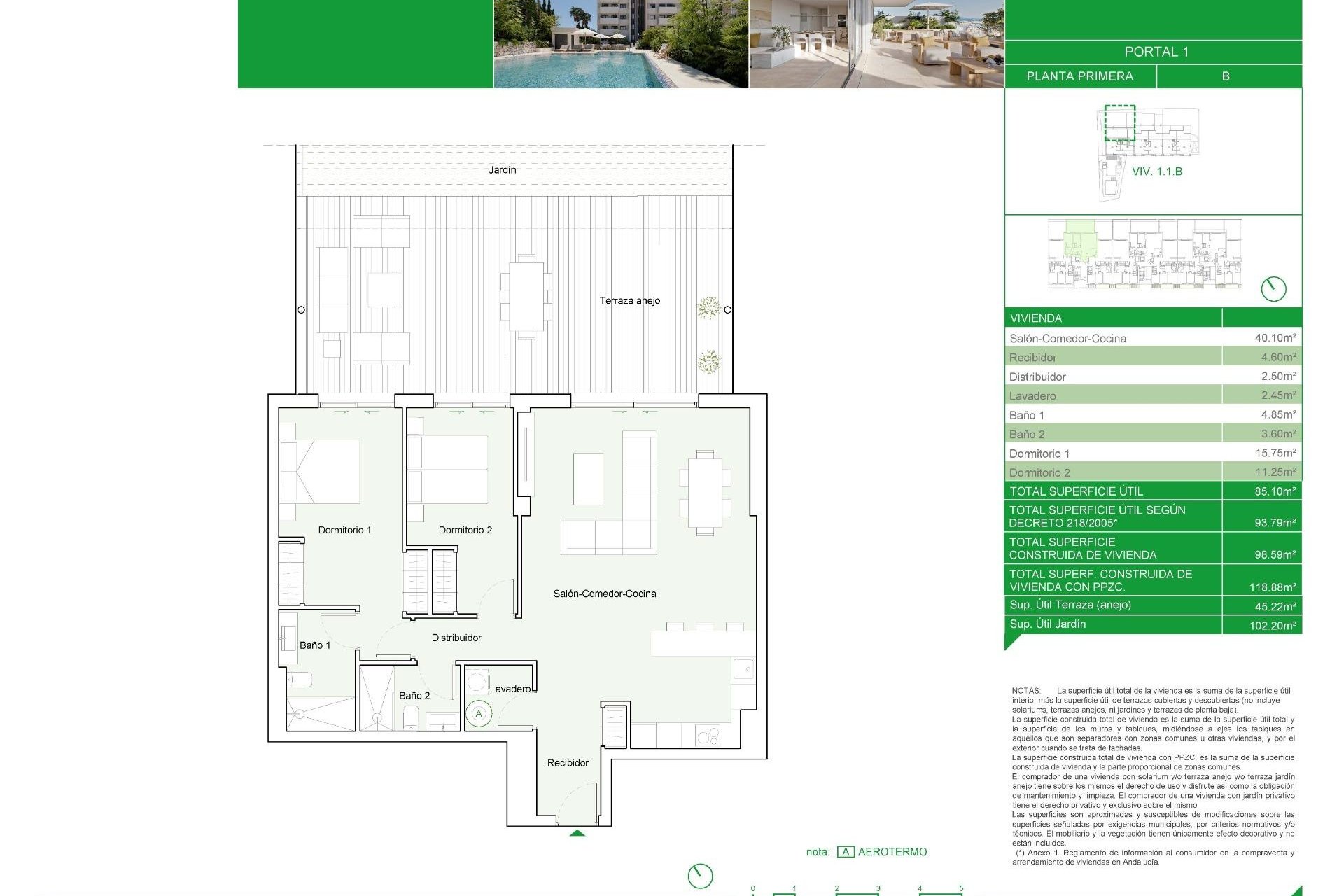Neuf - Ground floor apartment - Estepona