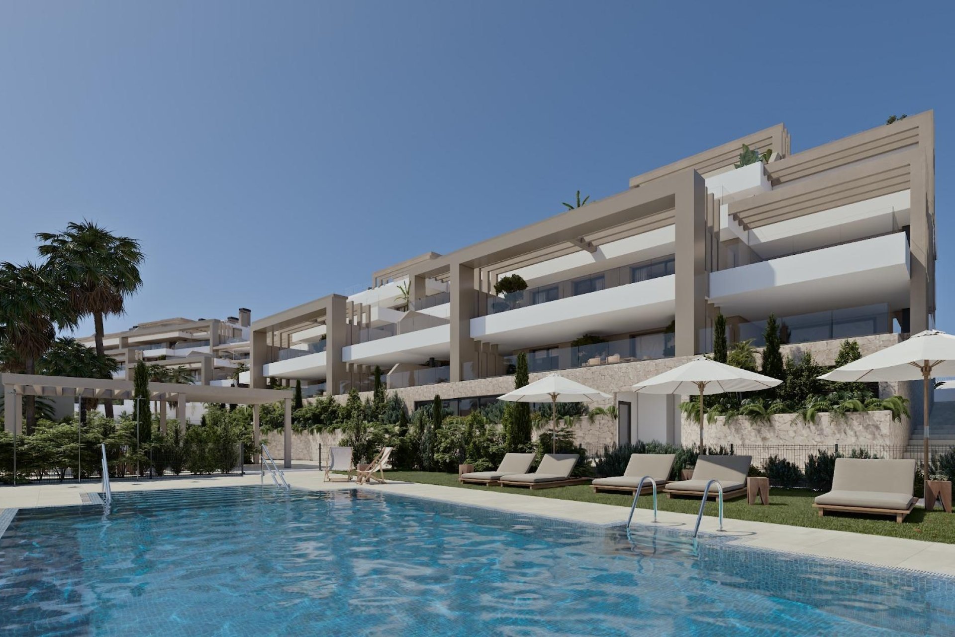 Neuf - Ground floor apartment - Estepona