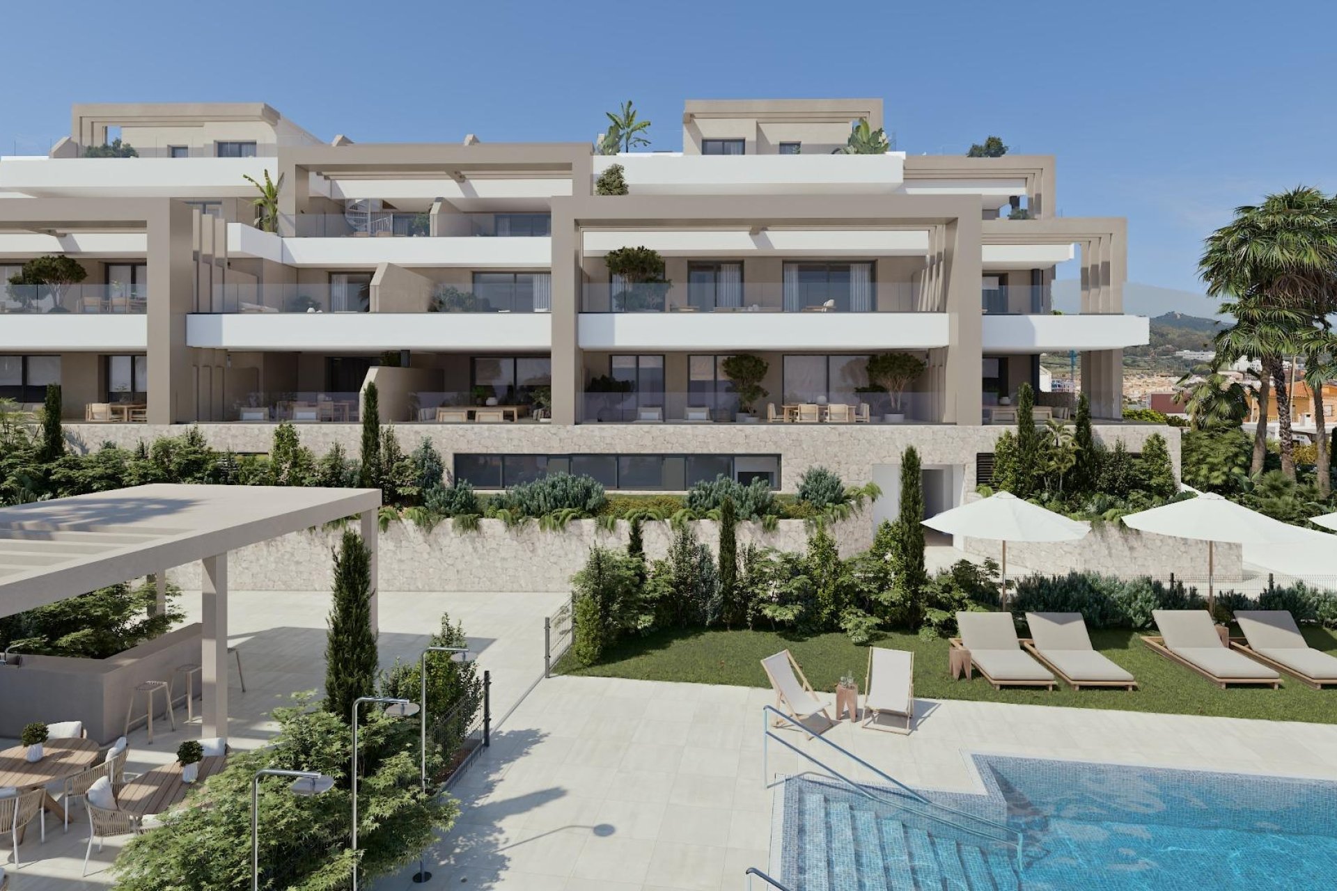 Neuf - Ground floor apartment - Estepona