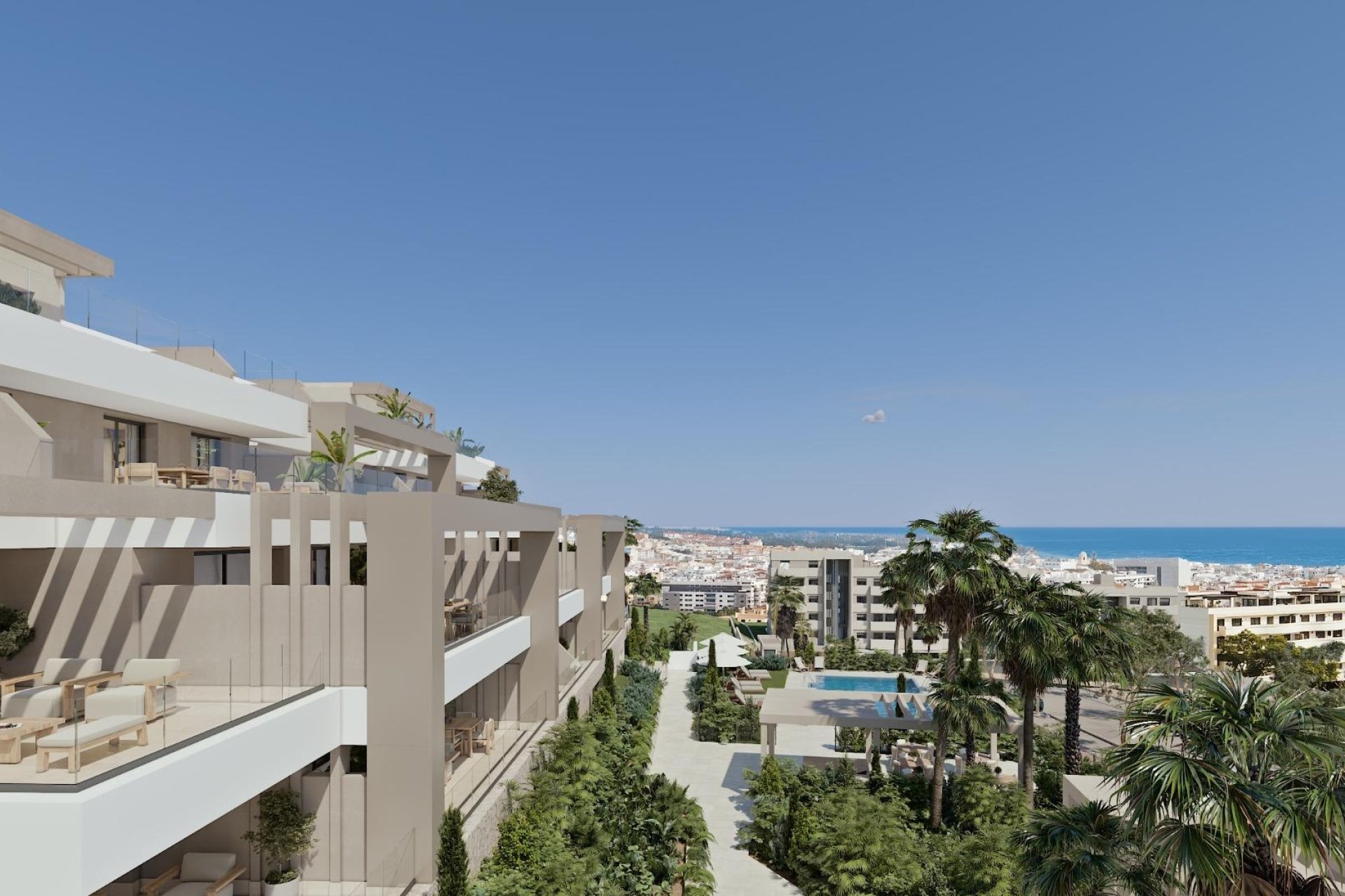 Neuf - Ground floor apartment - Estepona