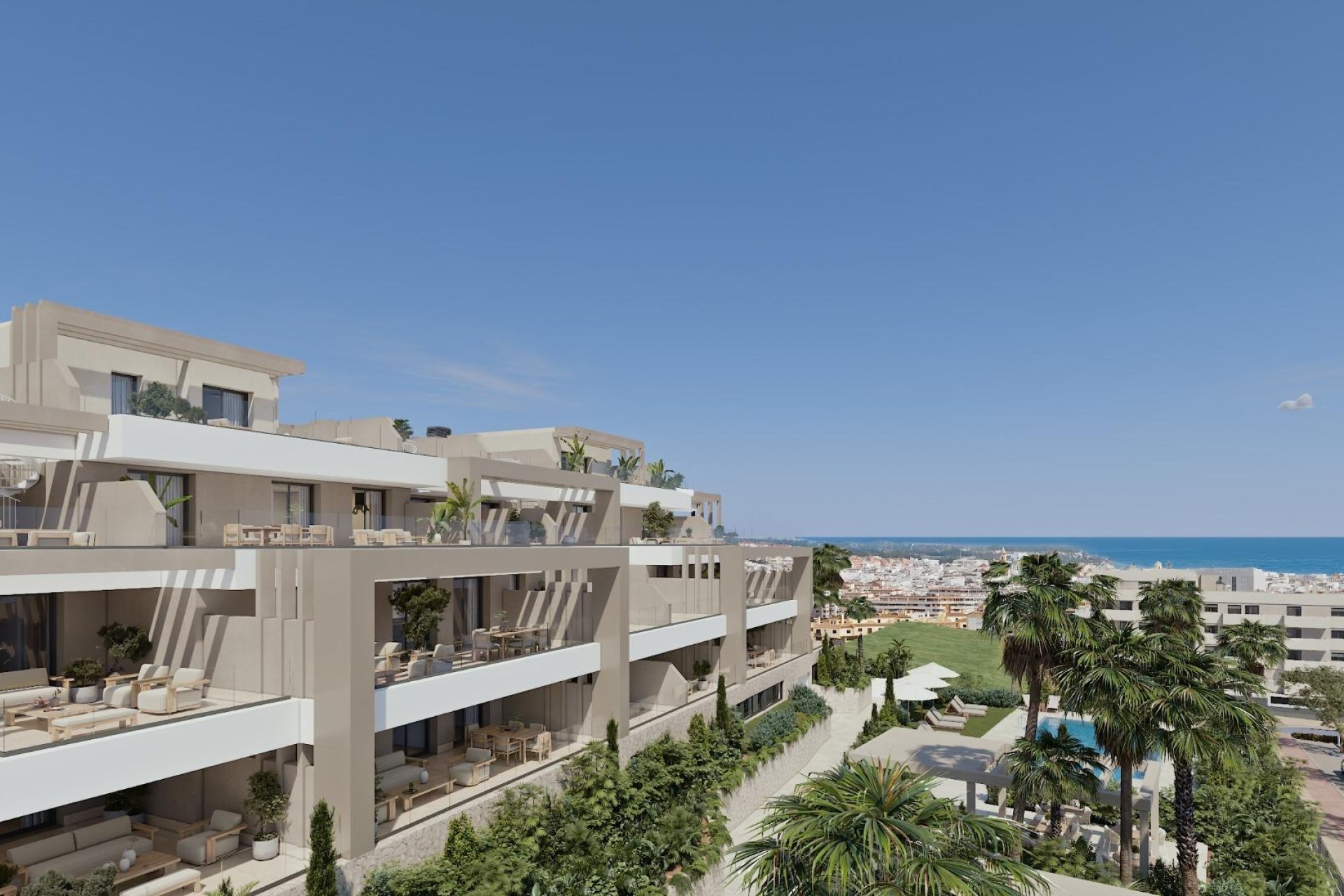 Neuf - Ground floor apartment - Estepona