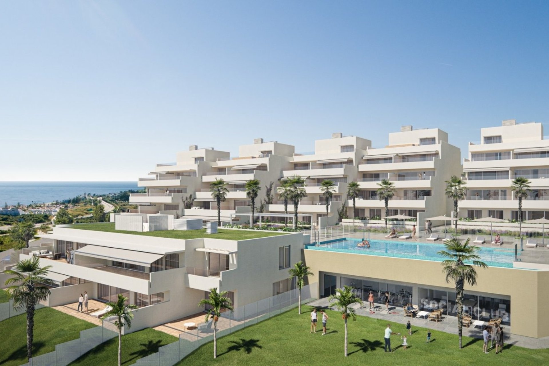 Neuf - Ground floor apartment - Estepona