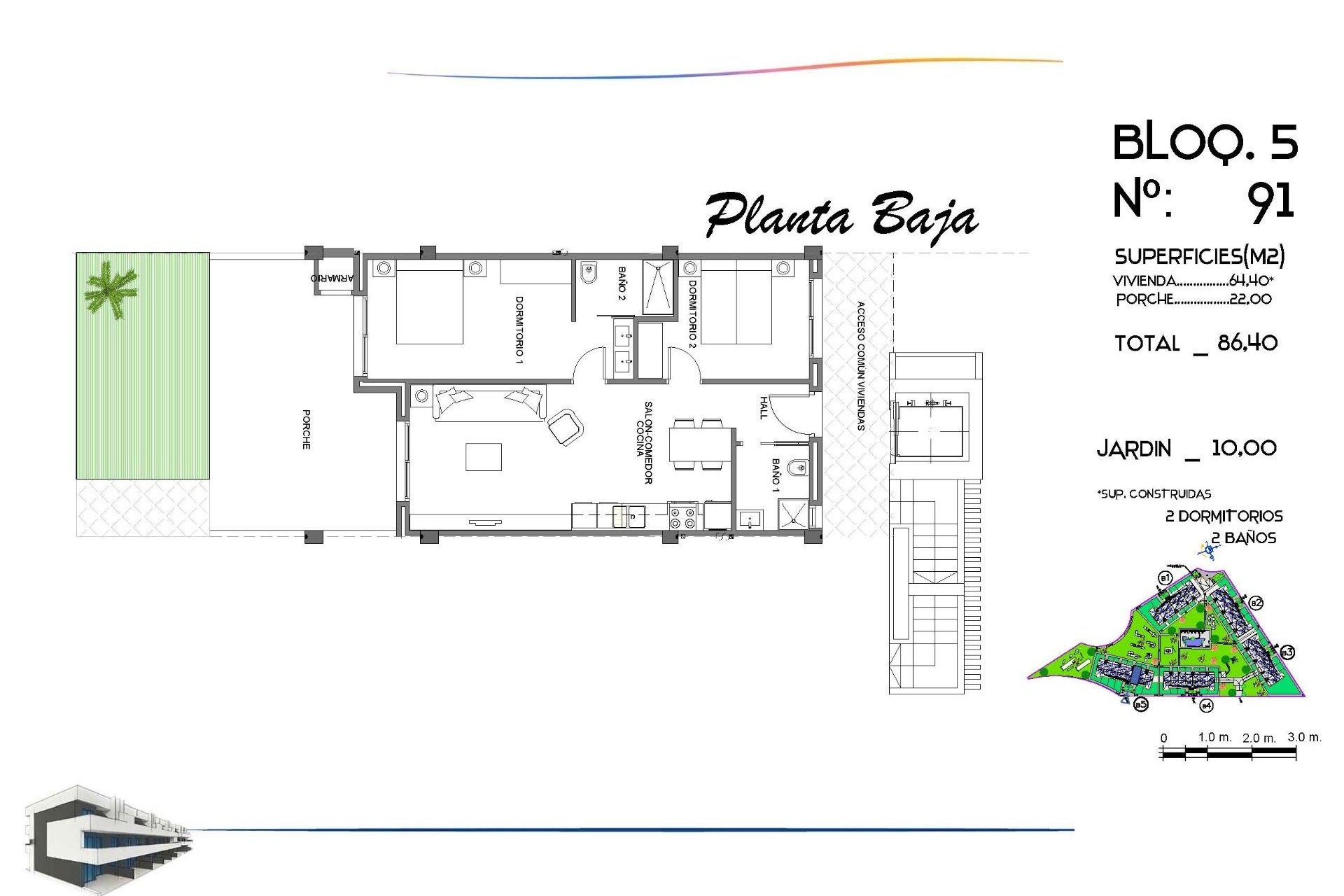 Neuf - Ground floor apartment - Guardamar del Segura