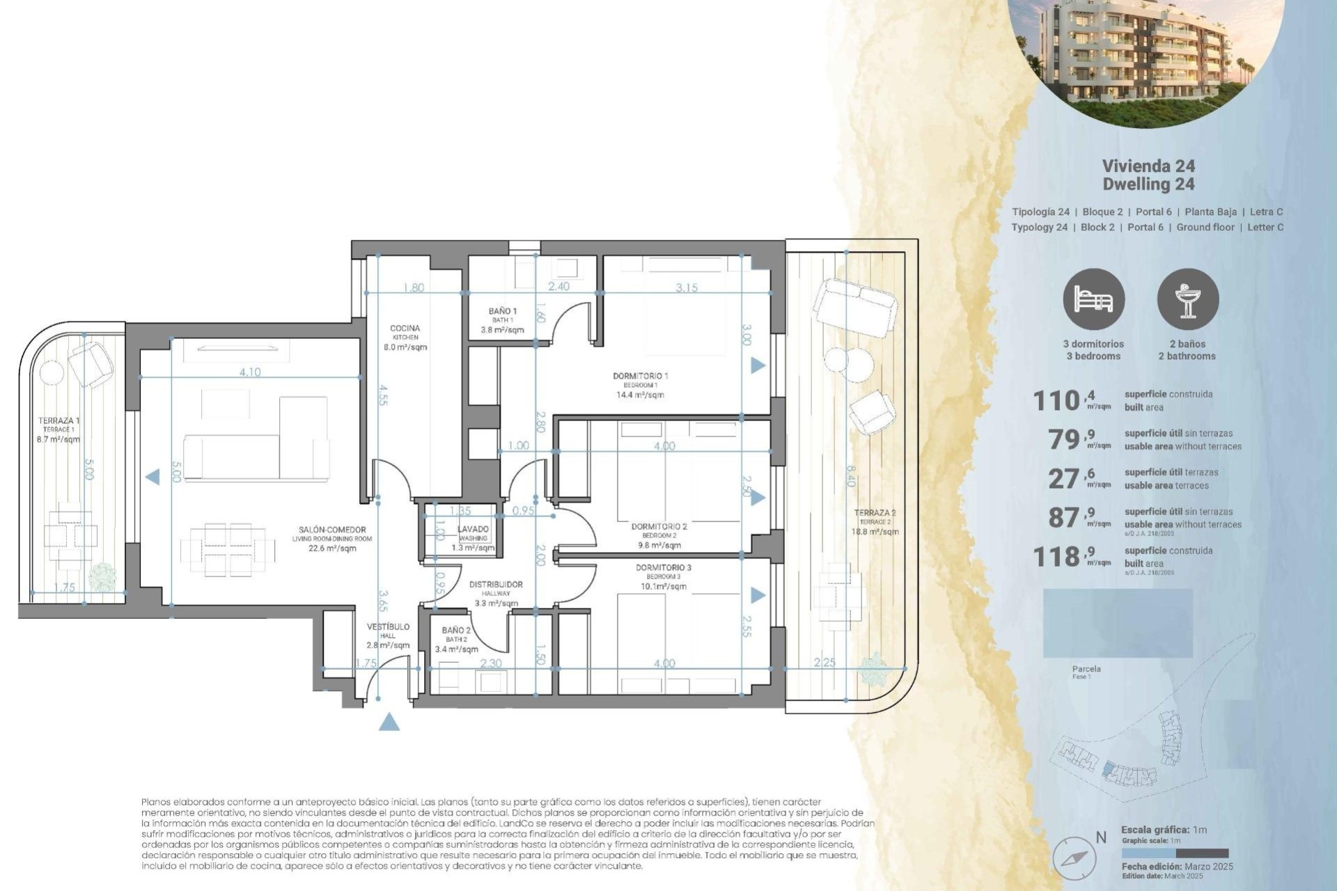 Neuf - Ground floor apartment - Mijas