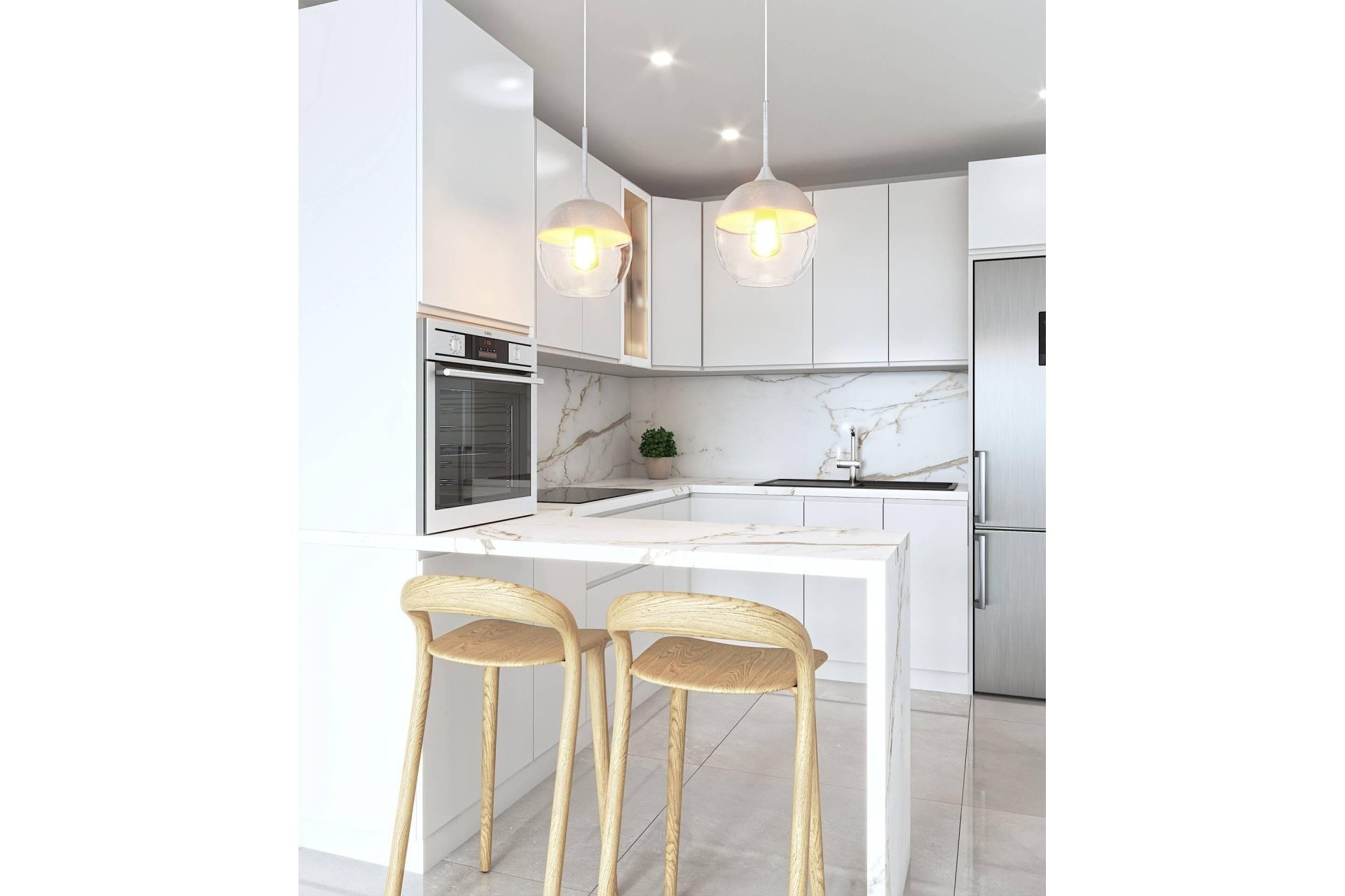 Neuf - Ground floor apartment - Mijas