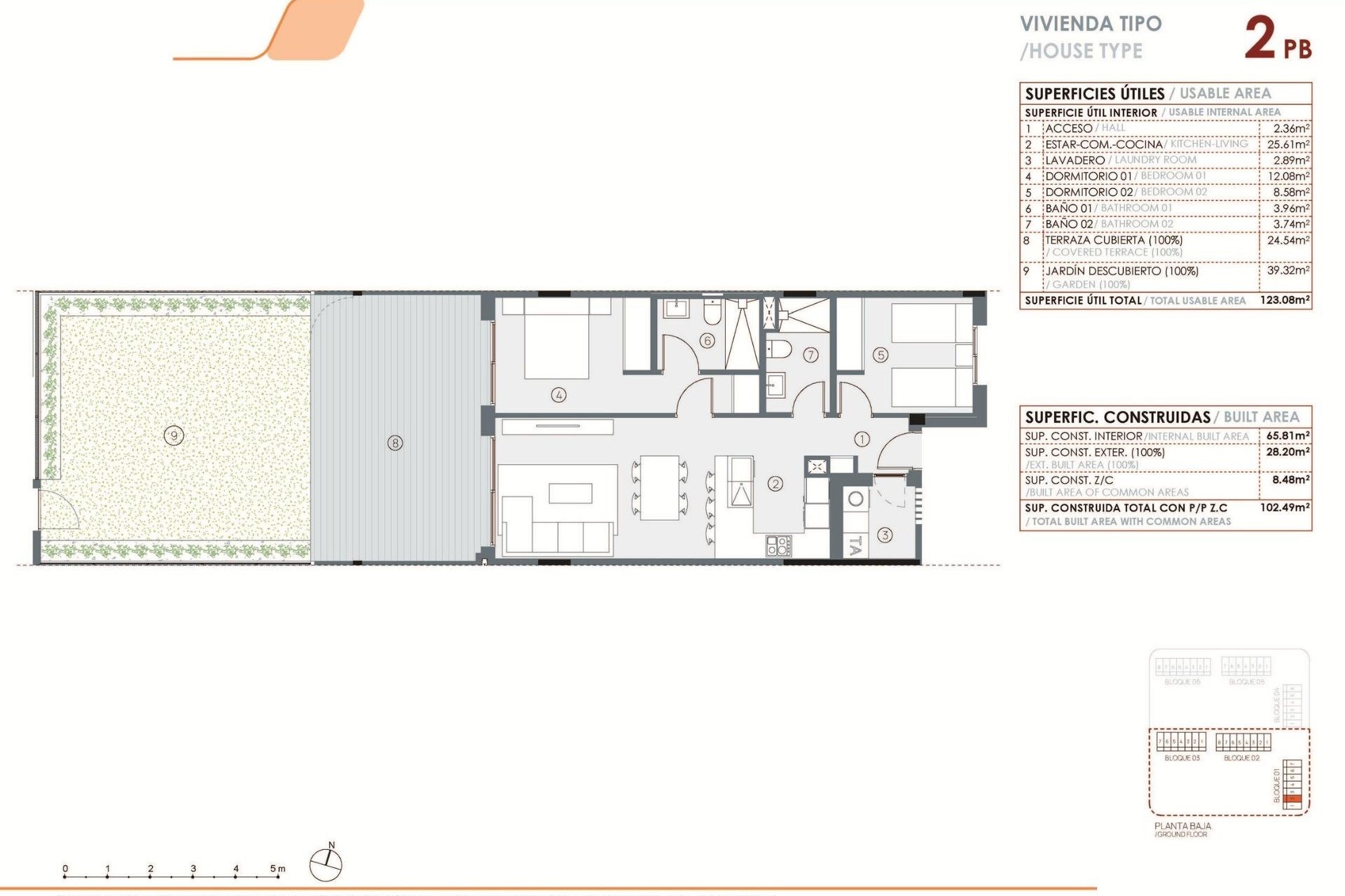 Neuf - Ground floor apartment - Torrevieja