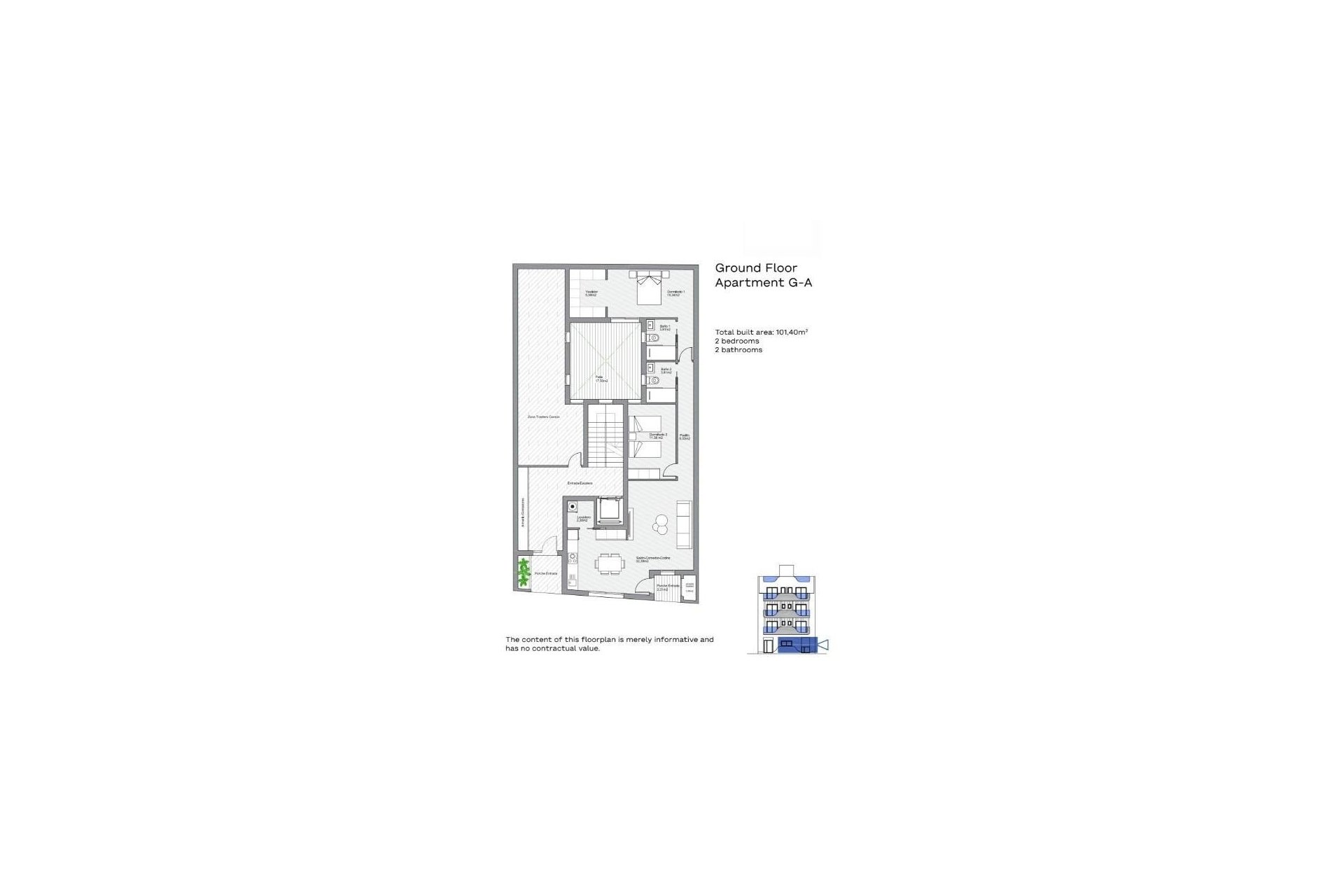 Neuf - Ground floor apartment - Torrevieja