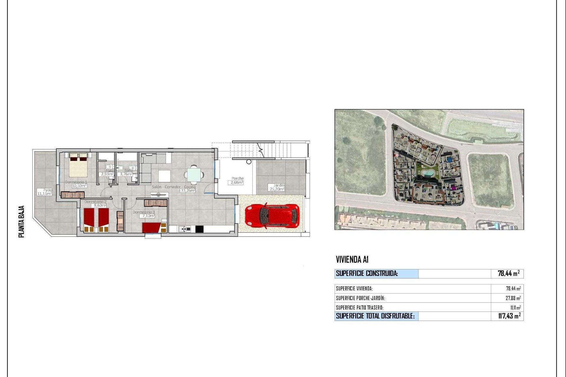 Neuf - Ground Floor Bungalow - Cox