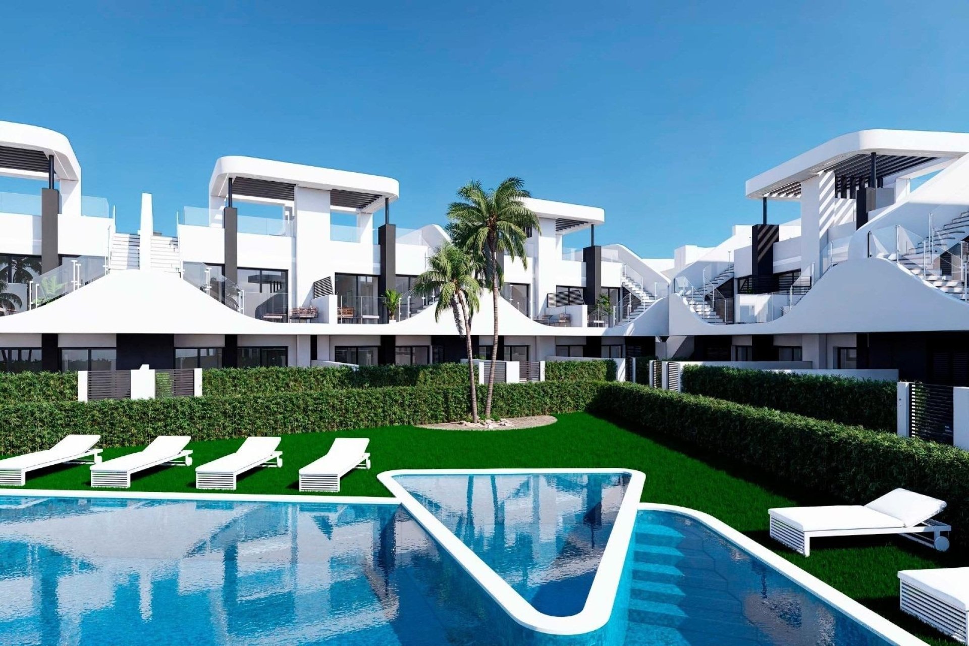 Neuf - Ground Floor Bungalow - San Fulgencio