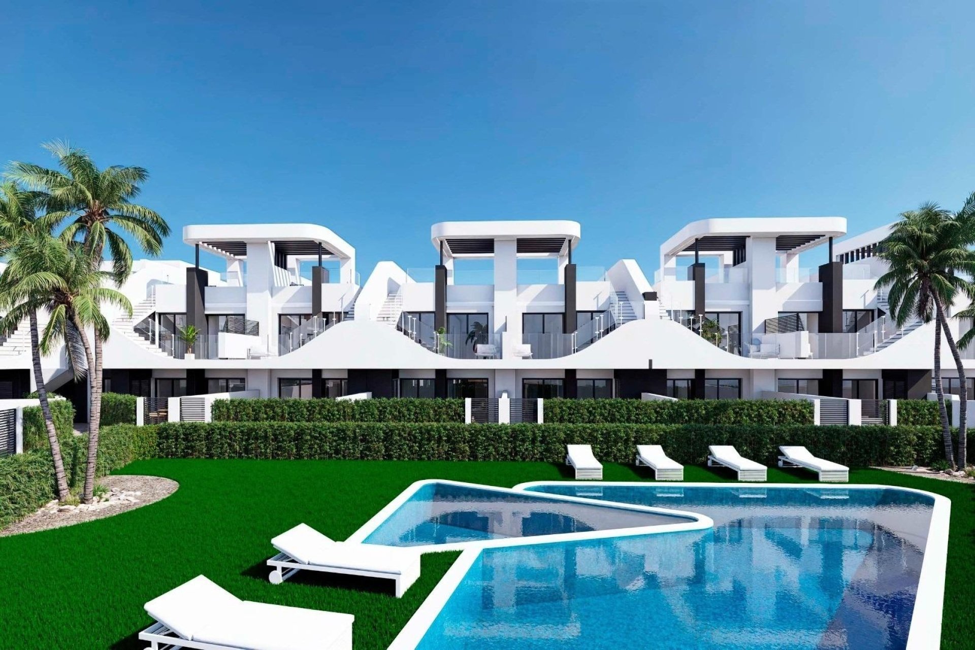 Neuf - Ground Floor Bungalow - San Fulgencio