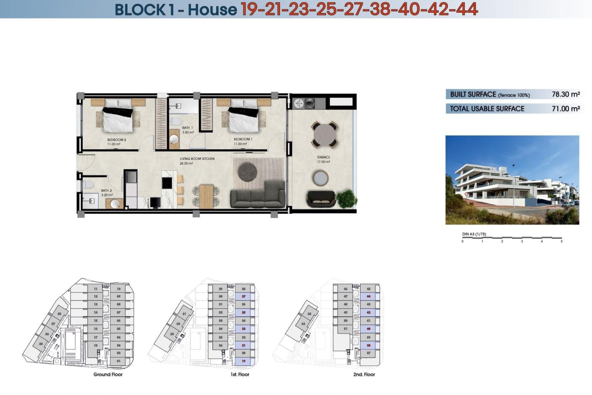 Neuf - penthouse - La Marina