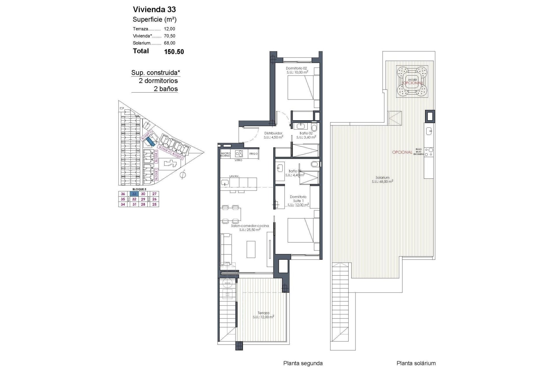 Neuf - penthouse - Los Alcazares