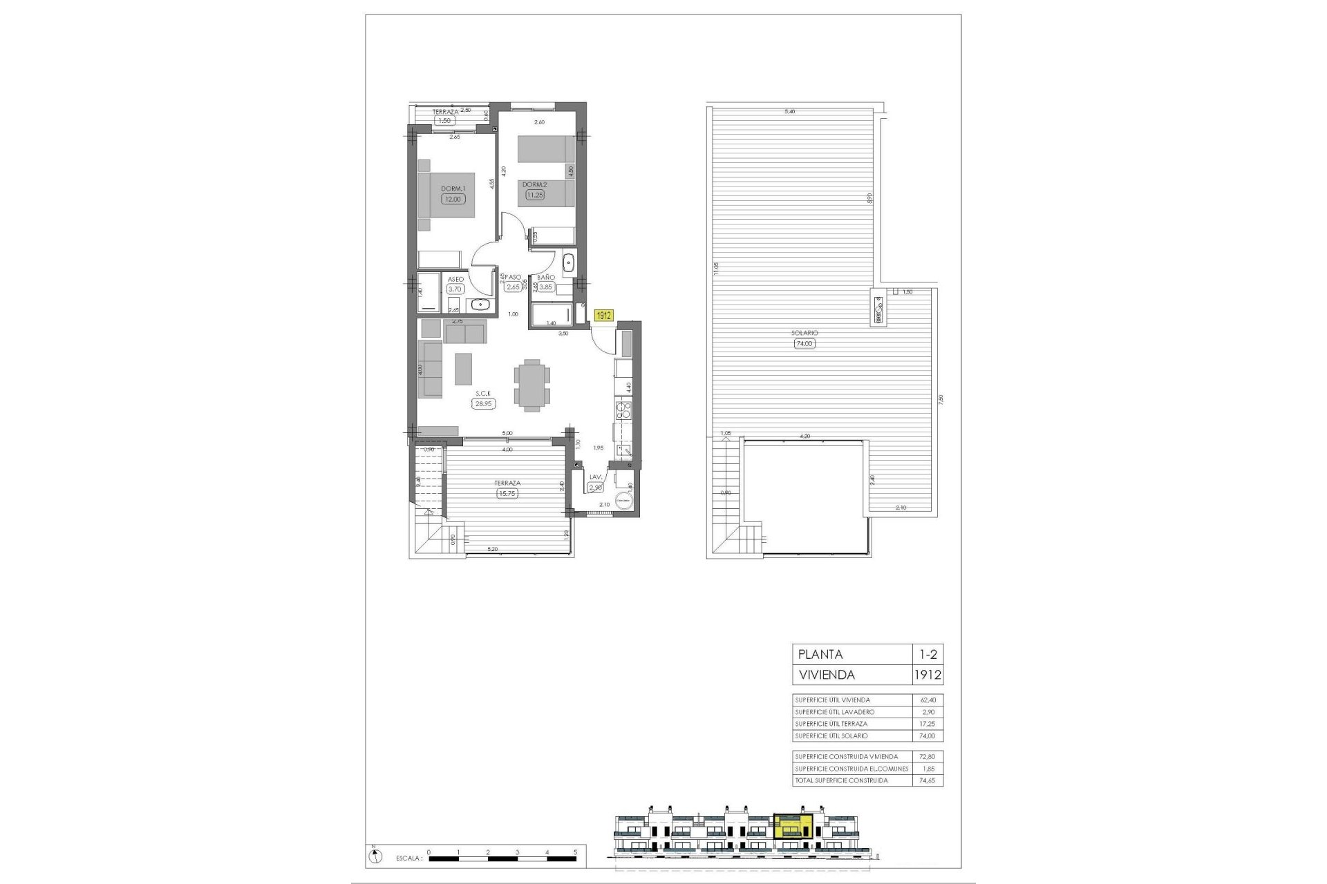 Neuf - Villa Adossée - Algorfa