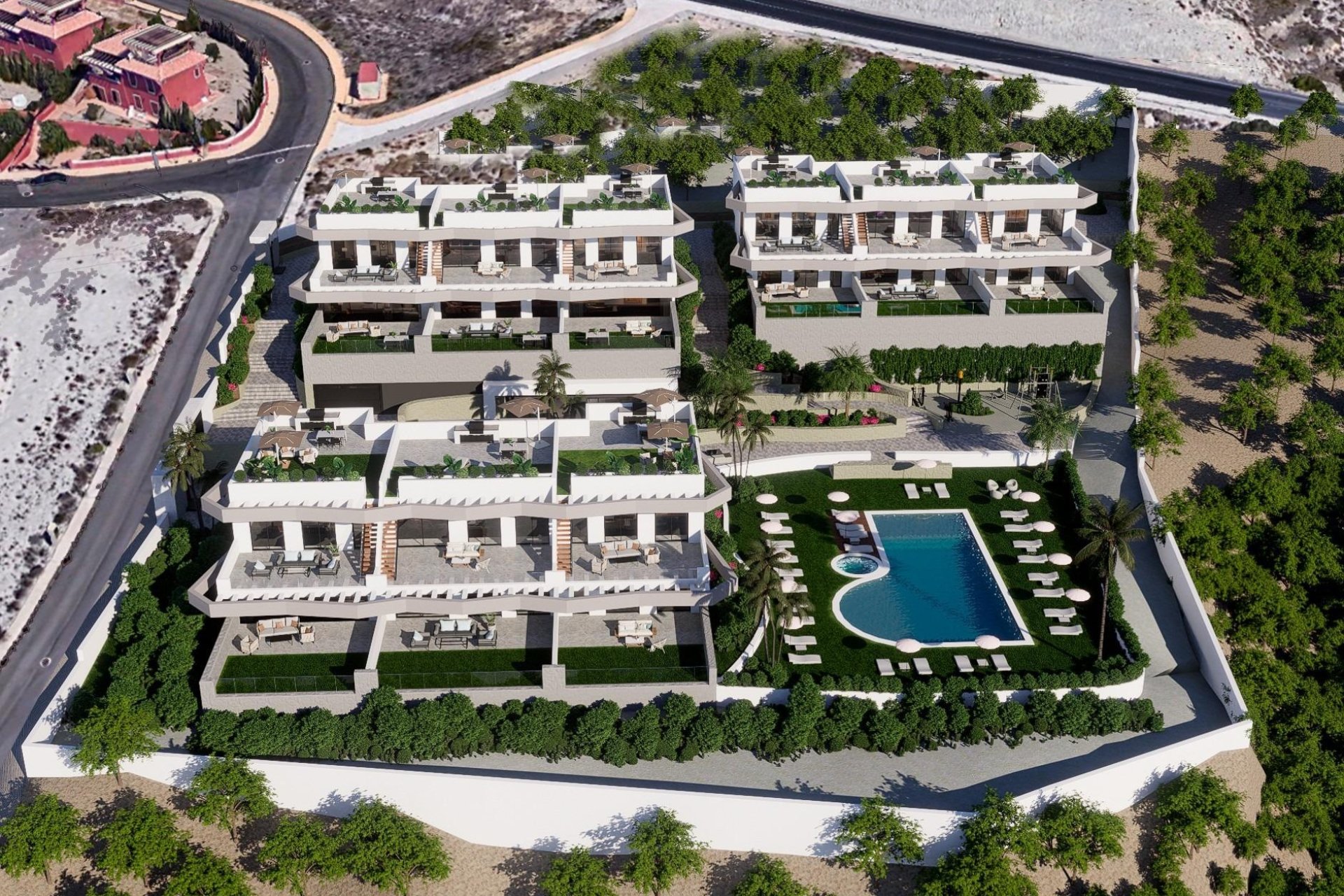 Neuf - Villa Adossée - Finestrat