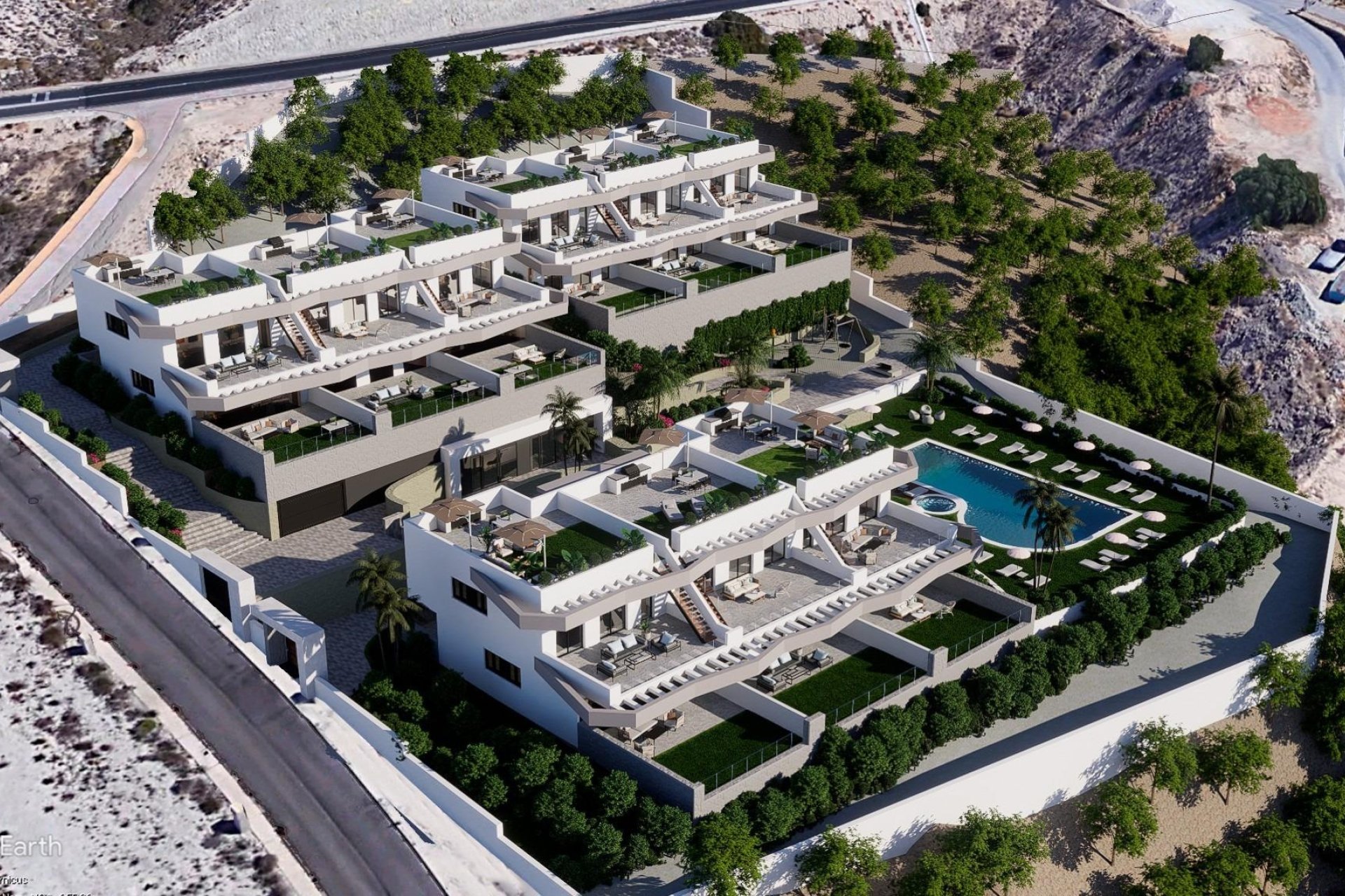 Neuf - Villa Adossée - Finestrat