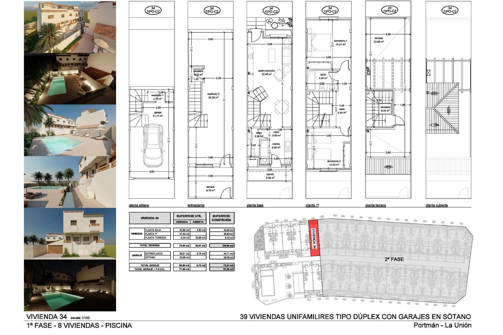 Neuf - Villa Adossée - La Union