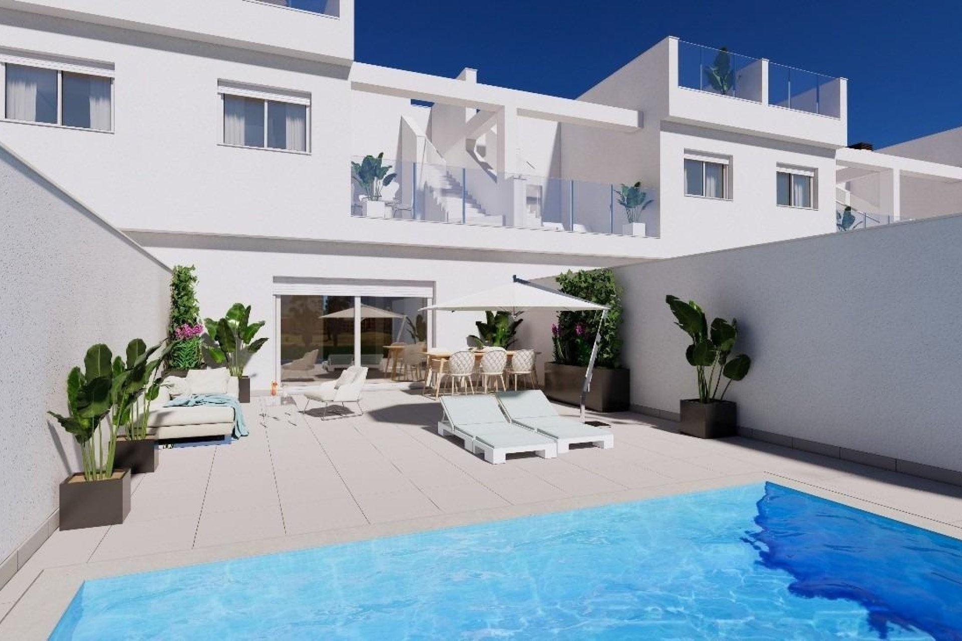 Neuf - Villa Adossée - Los Alcazares