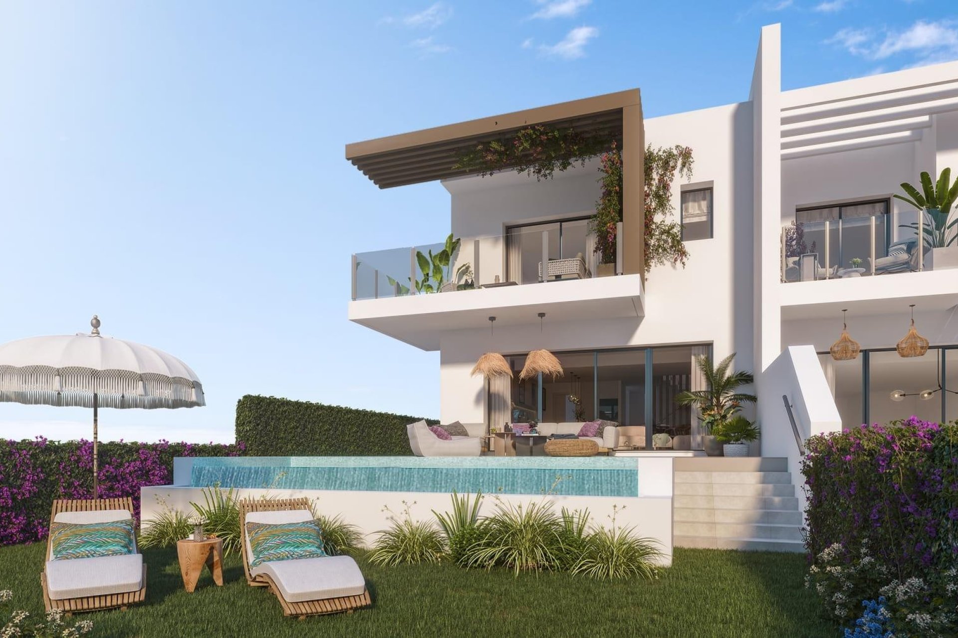 Neuf - Villa Adossée - Mijas
