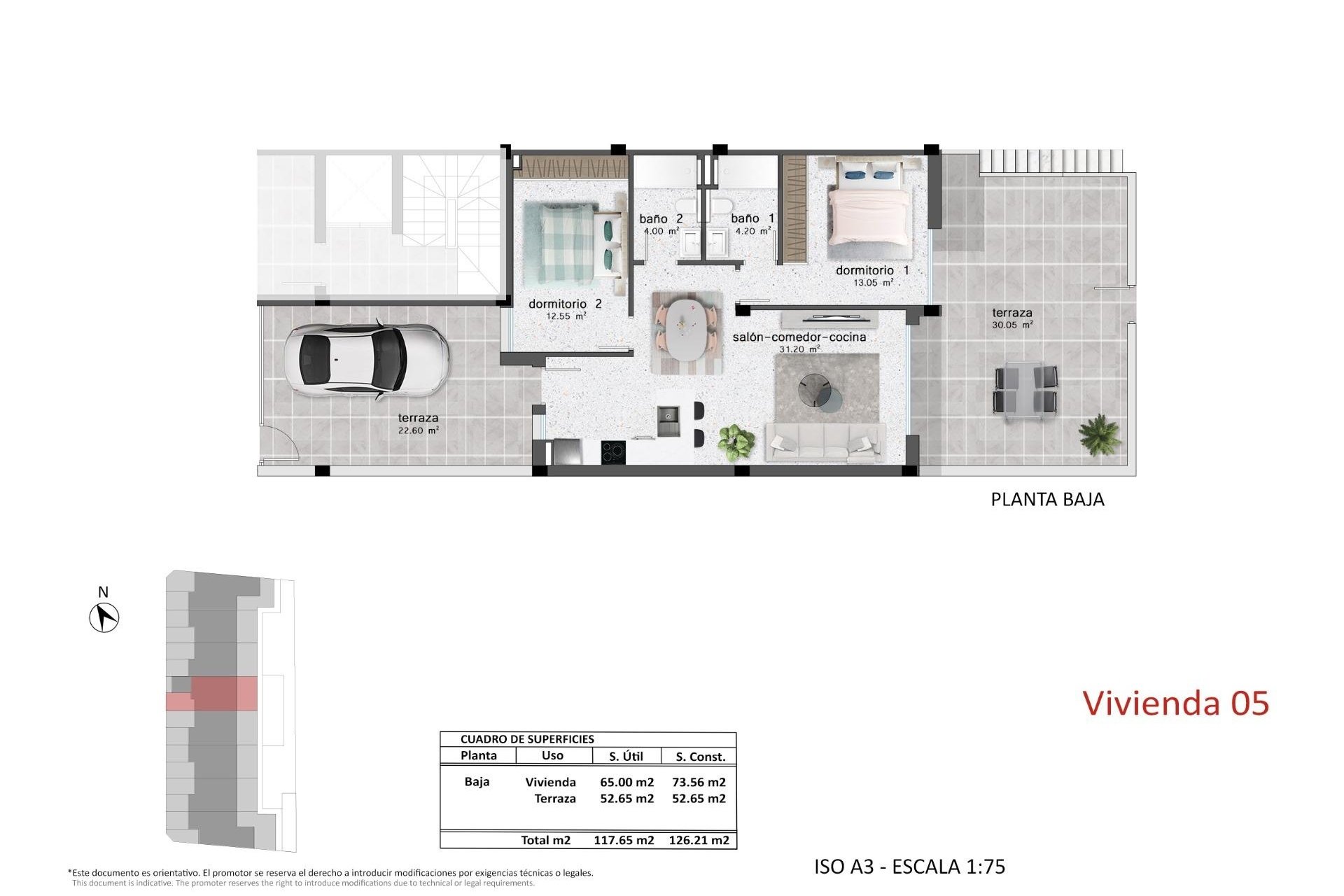 Neuf - Villa Adossée - Pilar de La Horadada