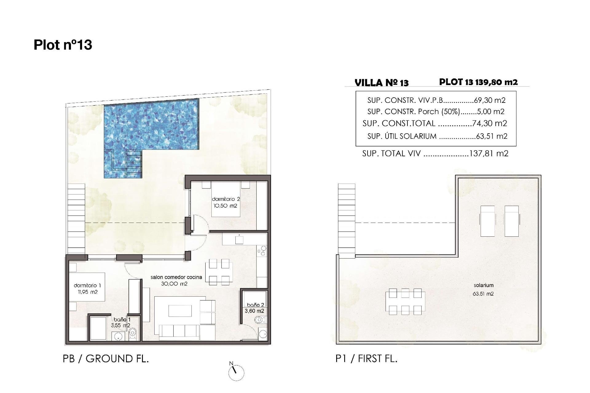 Neuf - Villa Adossée - Pilar de La Horadada