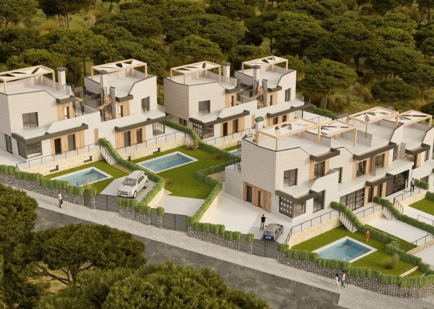 Neuf - Villa Adossée - Polop