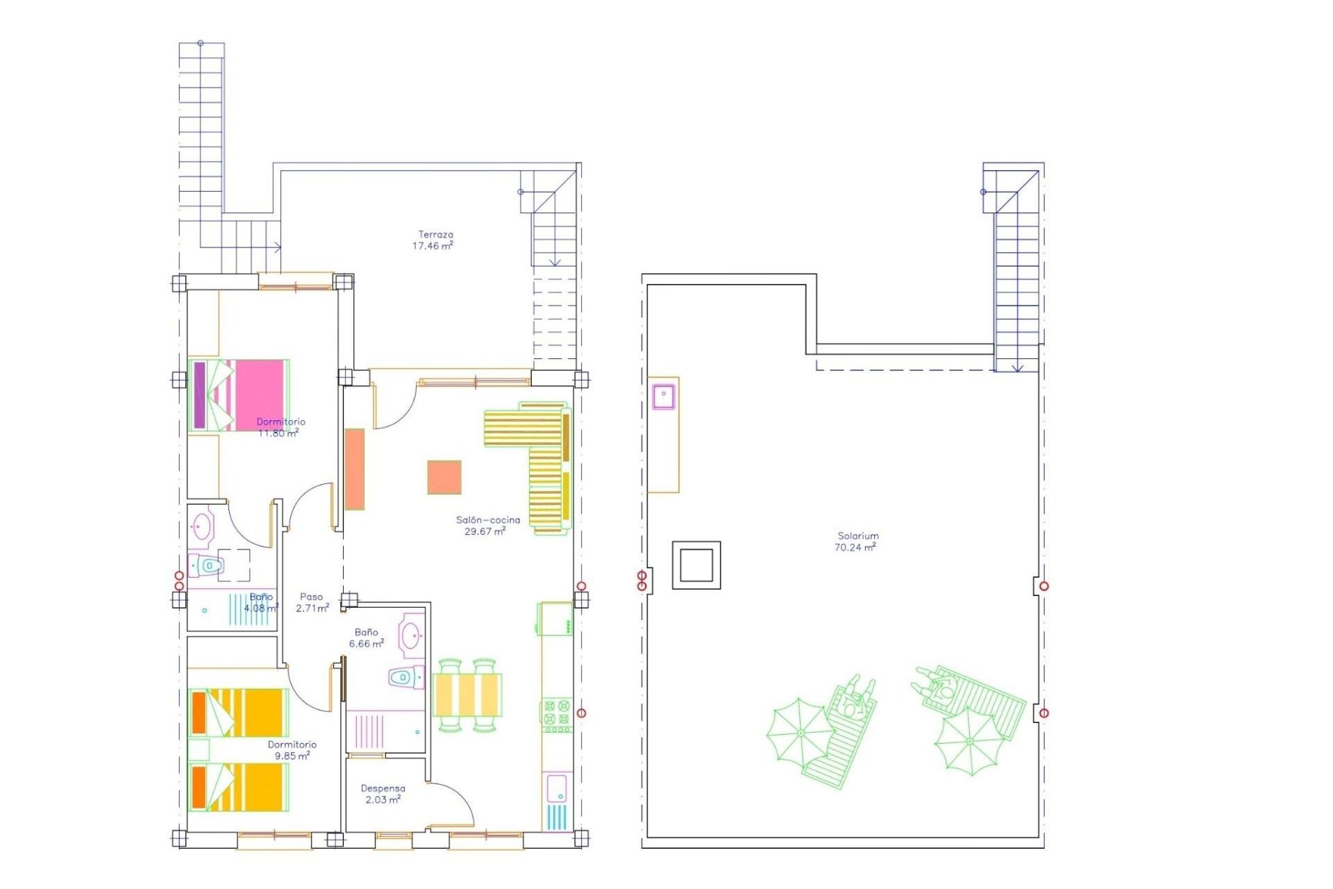 Neuf - Villa Adossée - San Javier