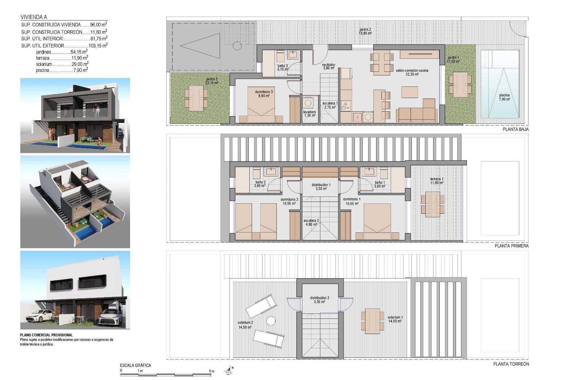 Neuf - Villa Adossée - San Javier