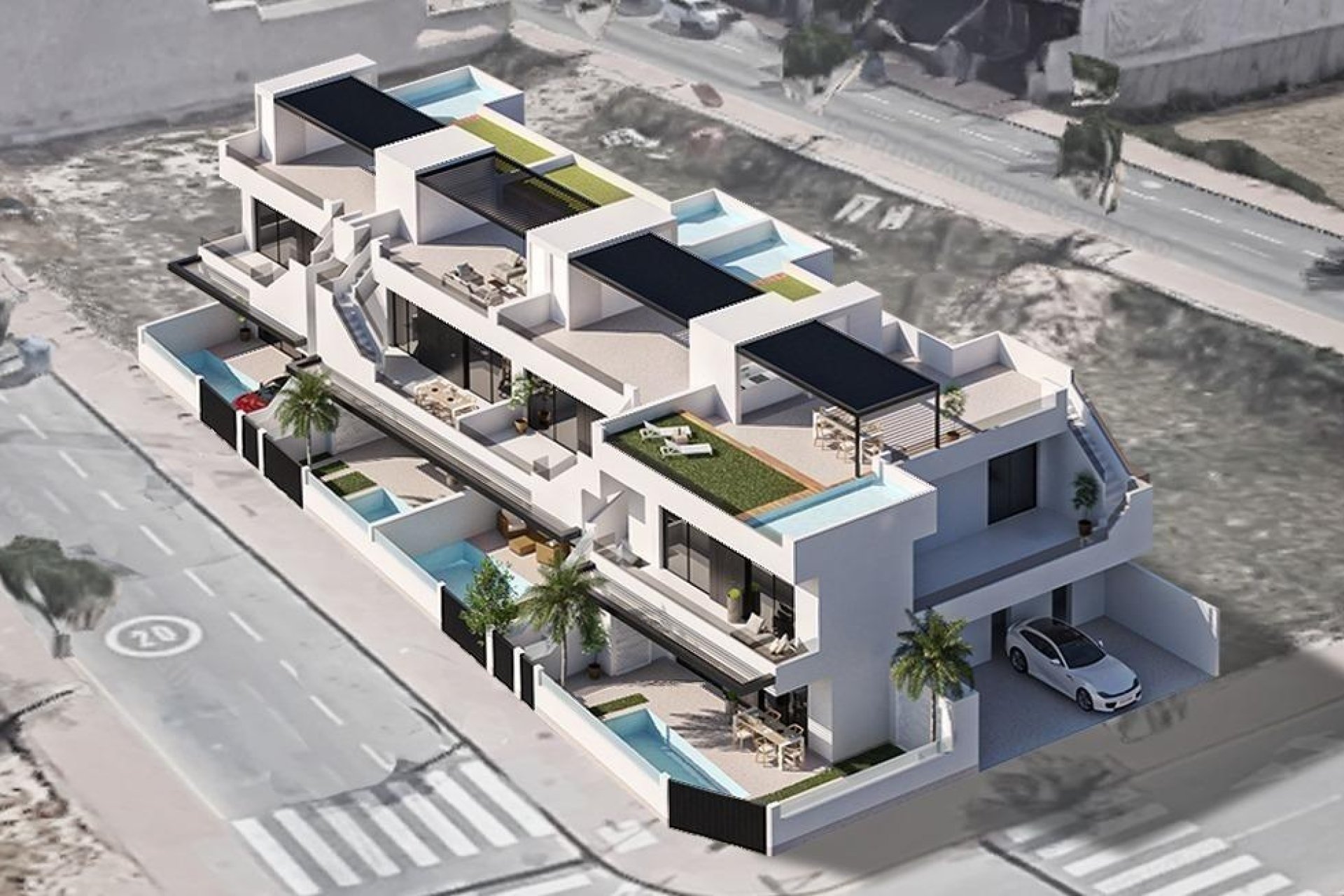 Neuf - Villa Adossée - San Pedro del Pinatar