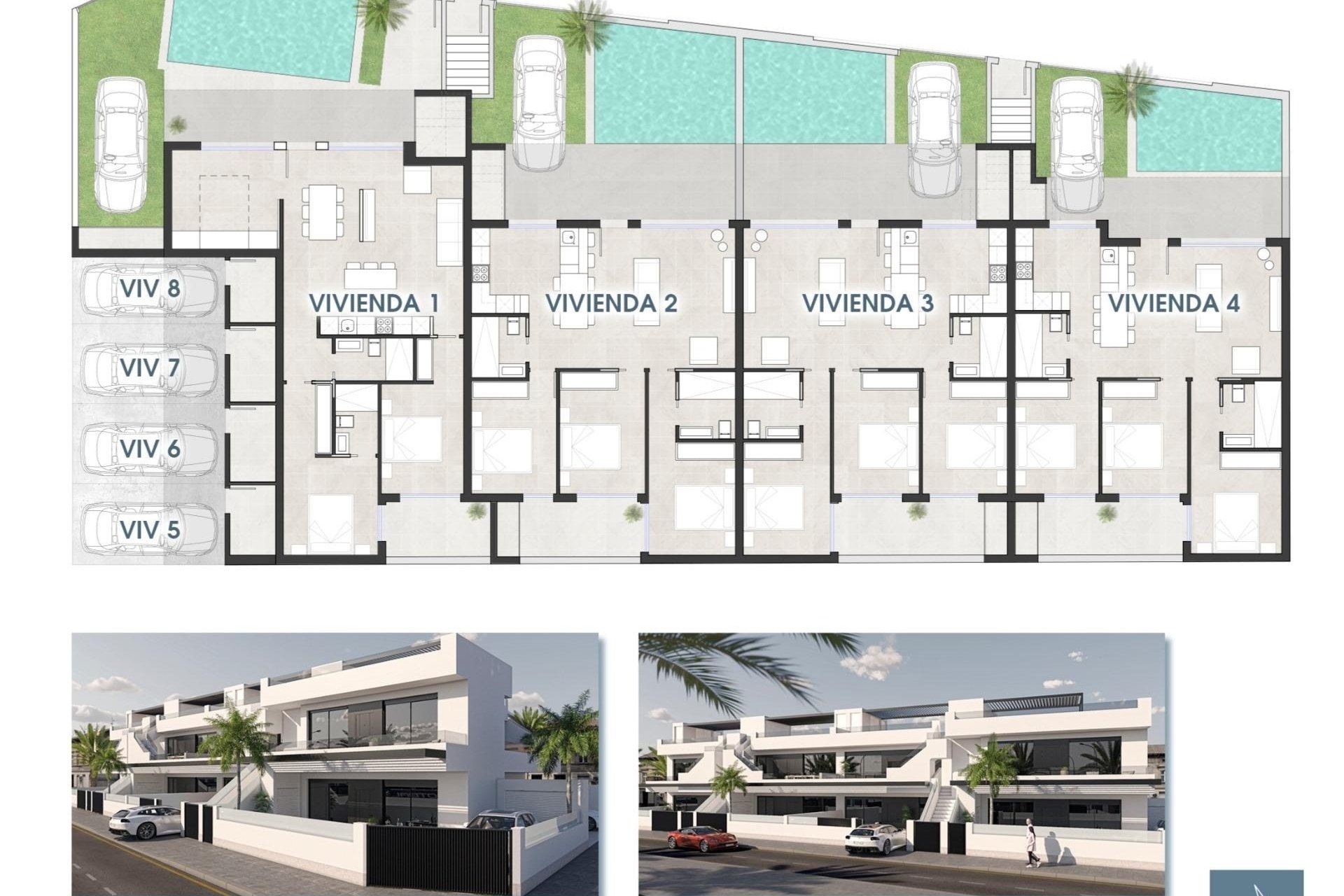 Neuf - Villa Adossée - San Pedro del Pinatar