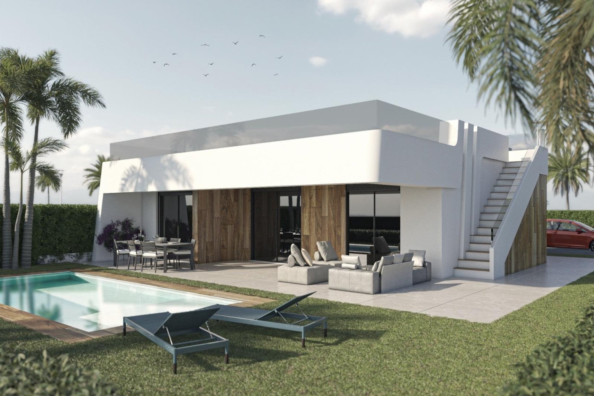 Neuf - Villa  - Alhama De Murcia