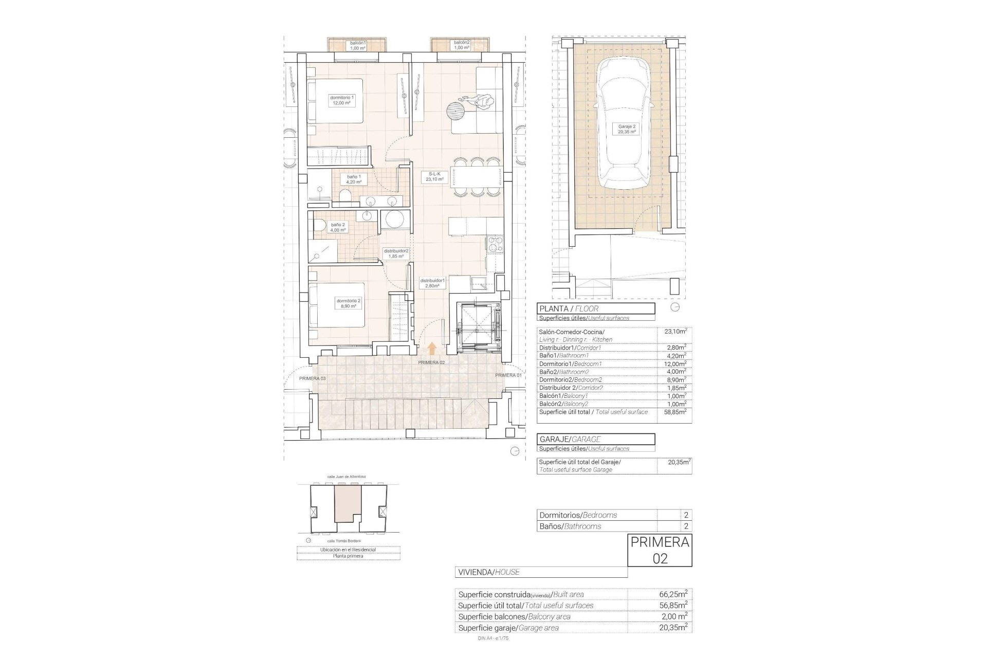 New Build - Apartment - Hondón de las Nieves