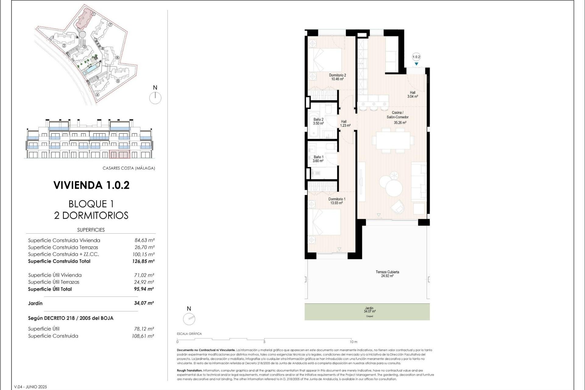New Build - Ground floor apartment - Casares