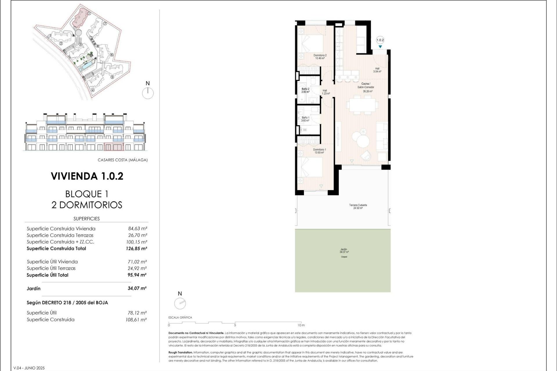 New Build - Ground floor apartment - Casares