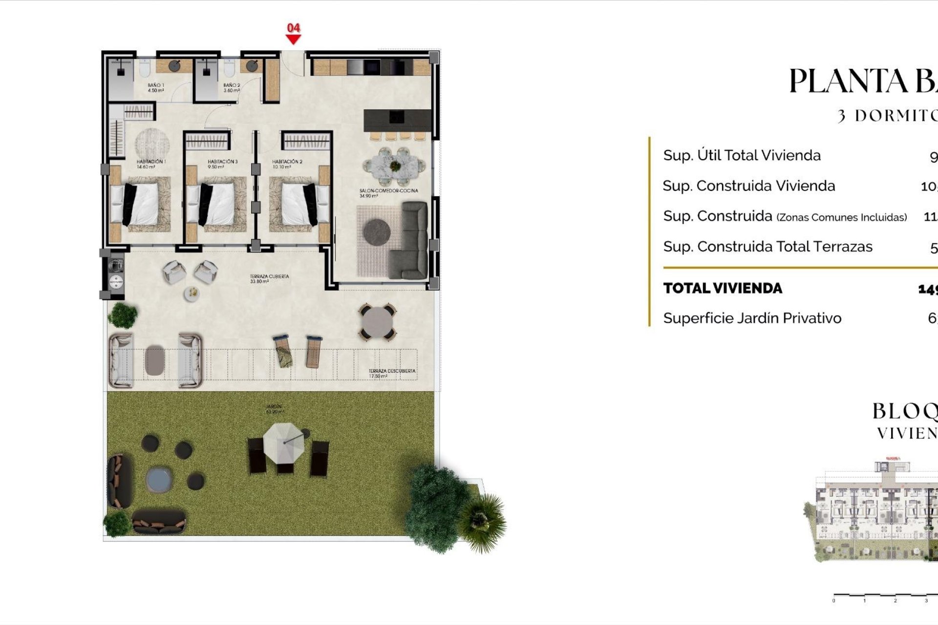 New Build - Ground floor apartment - Finestrat