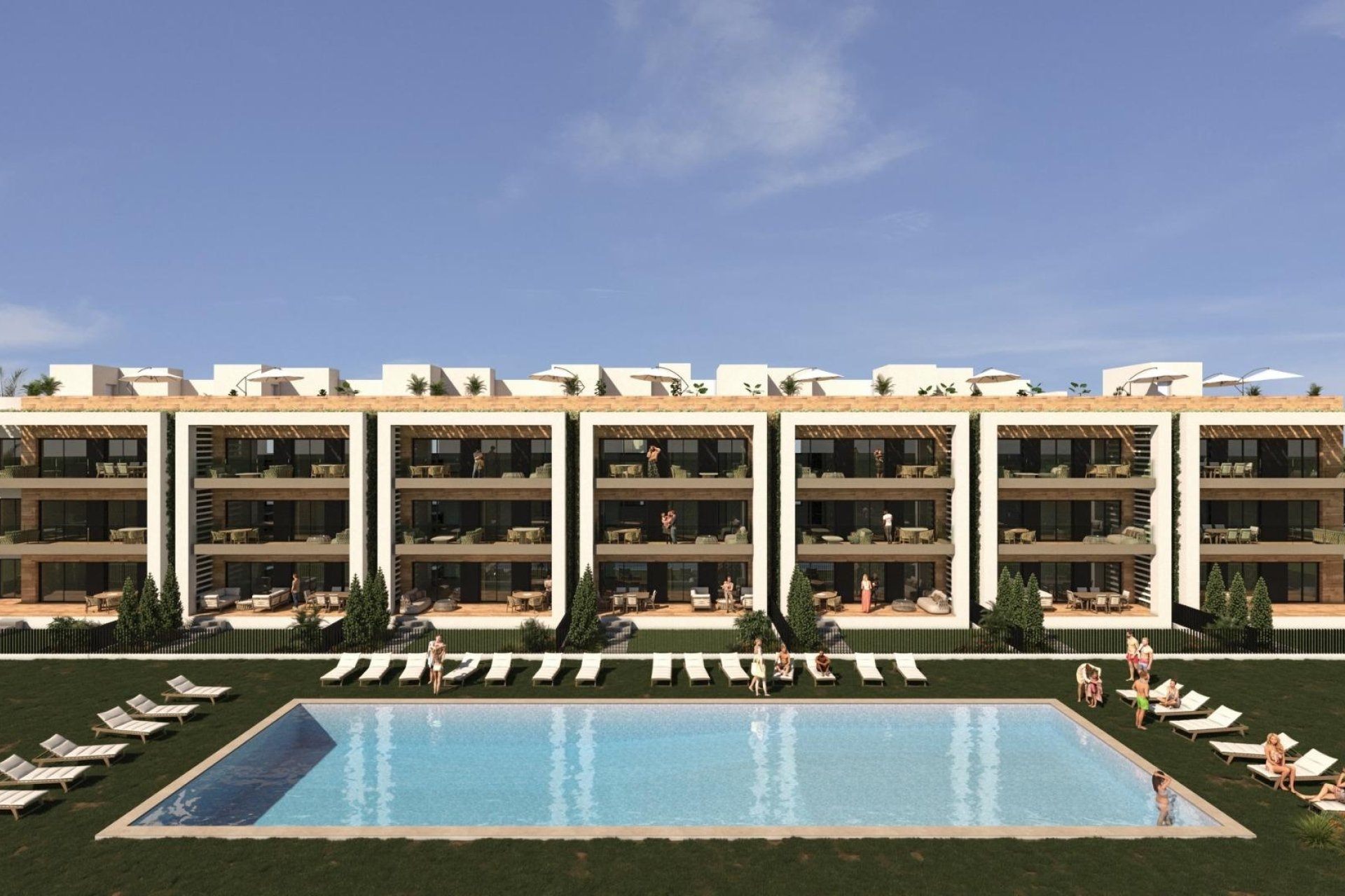 New Build - Ground floor apartment - Los Alcazares