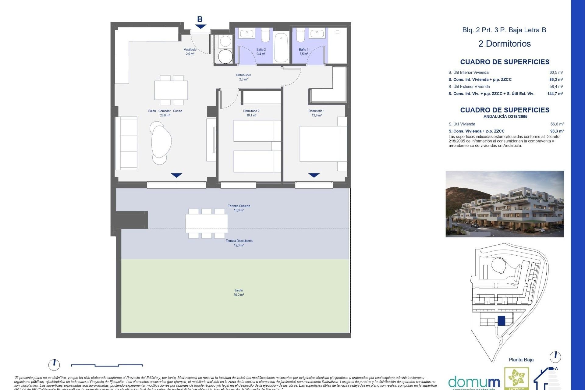 New Build - Ground floor apartment - Pulpi