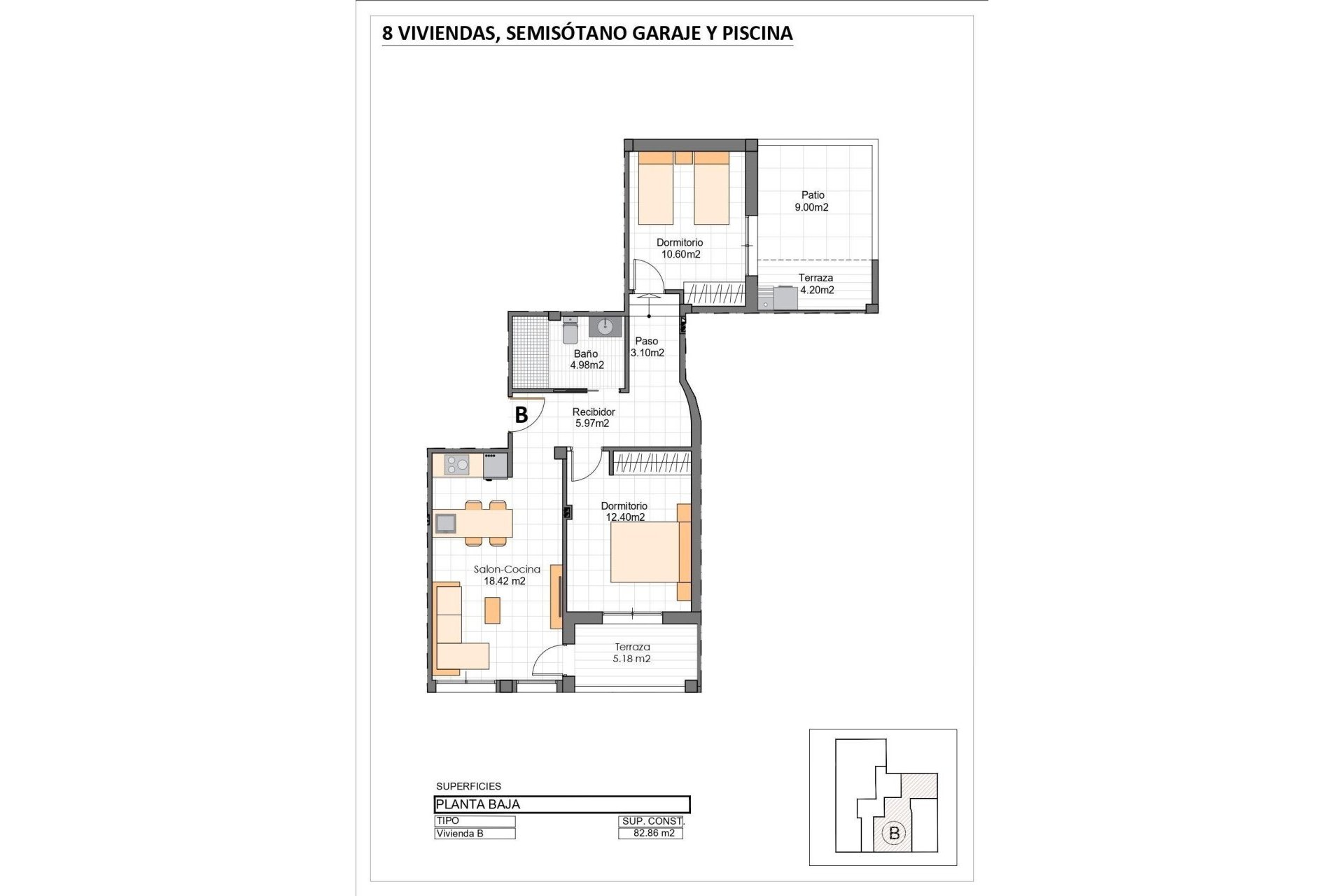 New Build - Ground floor apartment - San Pedro del Pinatar