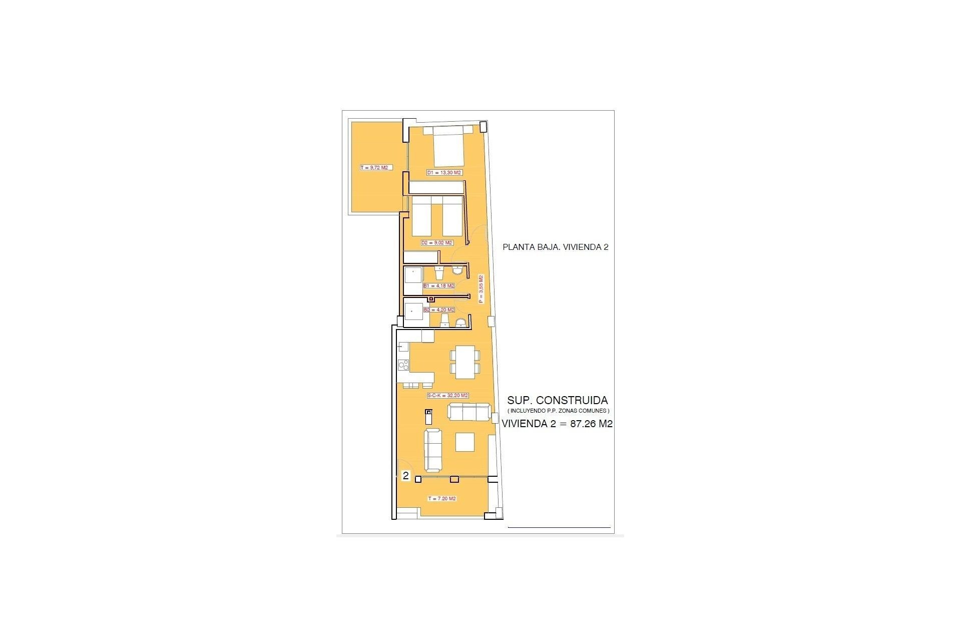 New Build - Ground floor apartment - Torrevieja
