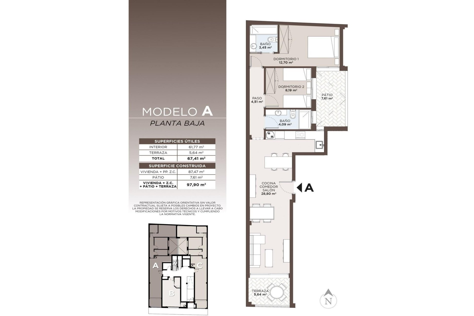 New Build - Ground floor apartment - Torrevieja