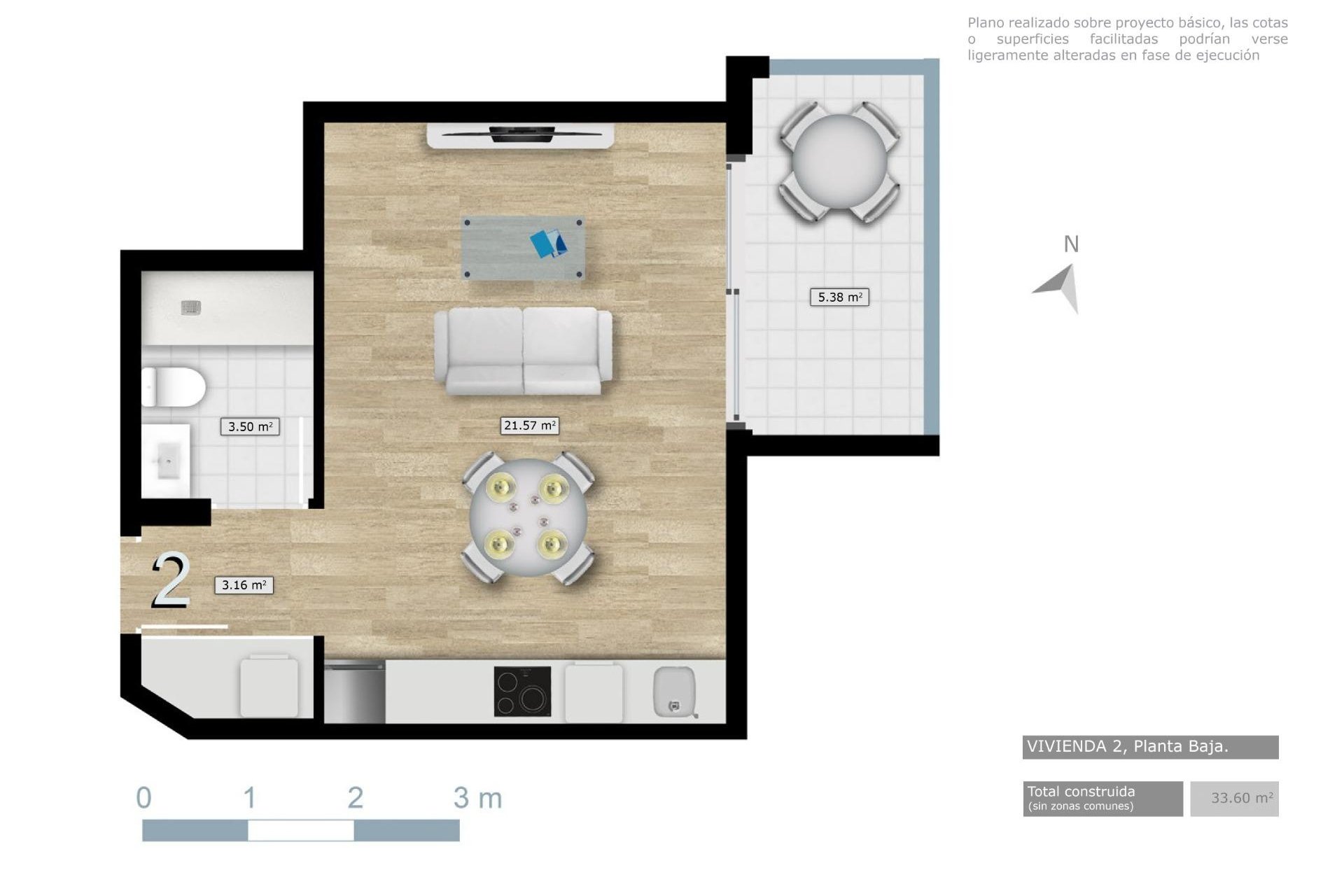 New Build - Ground floor apartment - Torrevieja